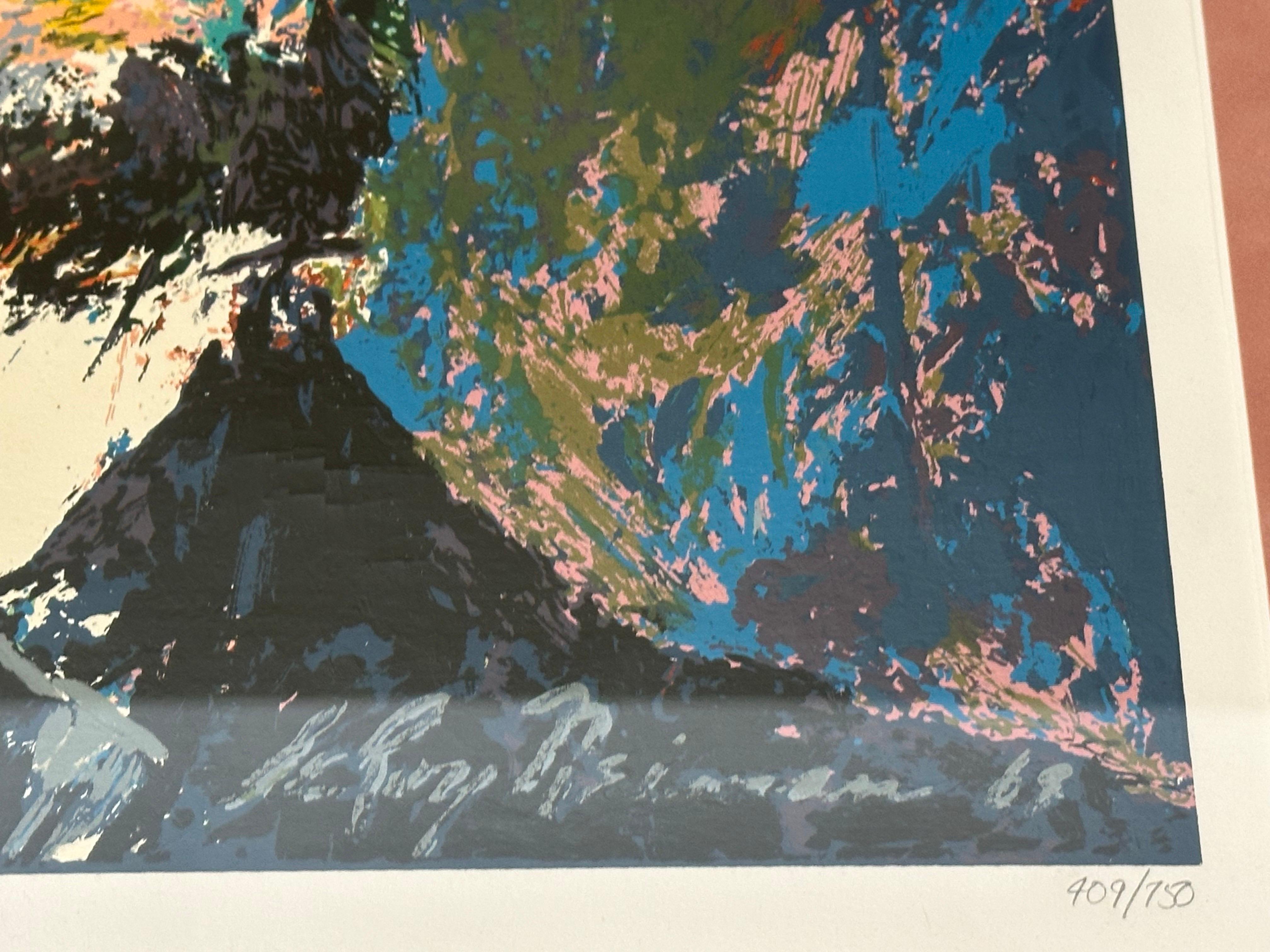 Sérigraphie signée à la main et à tirage limité 