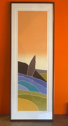 Hand Signed Limited Edition Serigraph "Provence" by Arthur Secunda