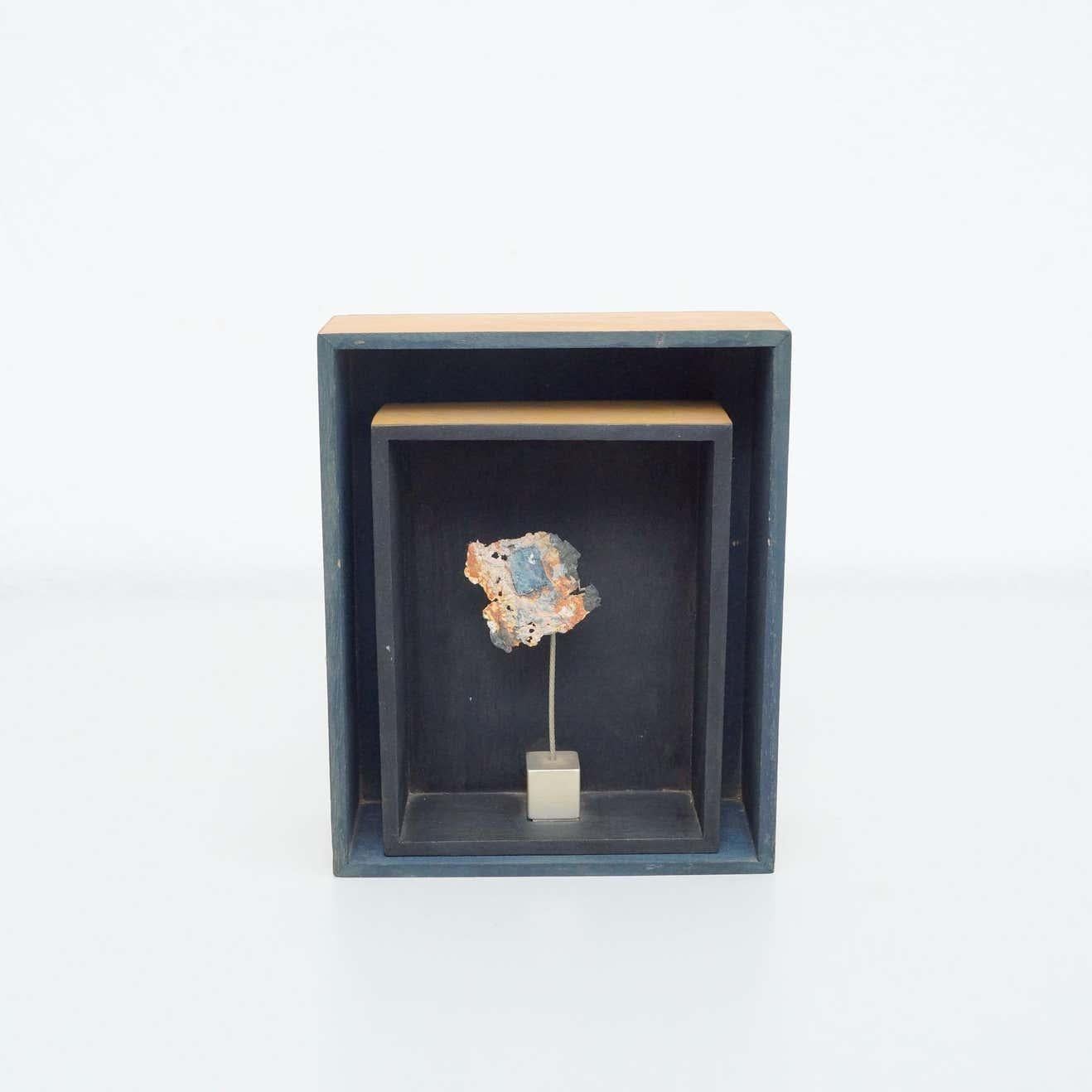 Hand Signed M.Caval Framed Sculpture, 1998 For Sale 4