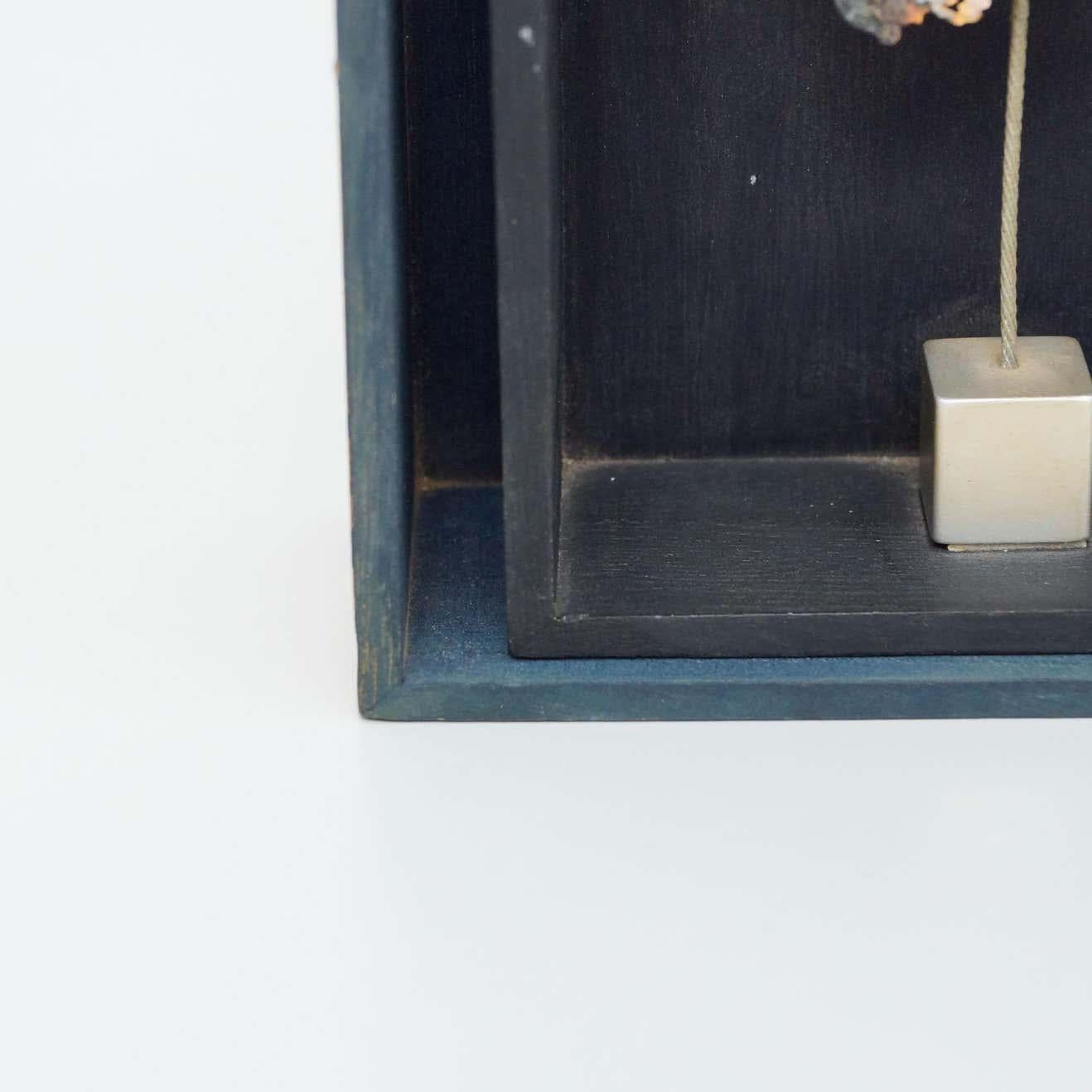 Hand Signed M.Caval Framed Sculpture, 1998 For Sale 8