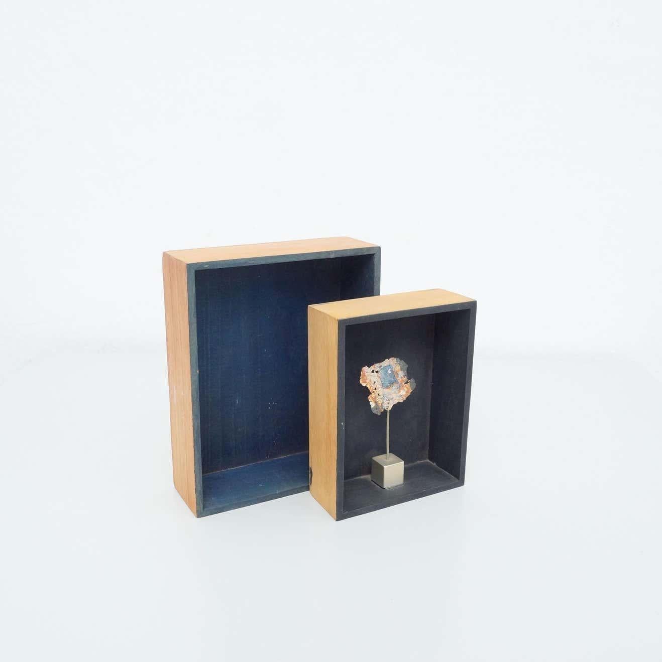 Hand Signed M.Caval Framed Sculpture, 1998 In Good Condition For Sale In Barcelona, ES