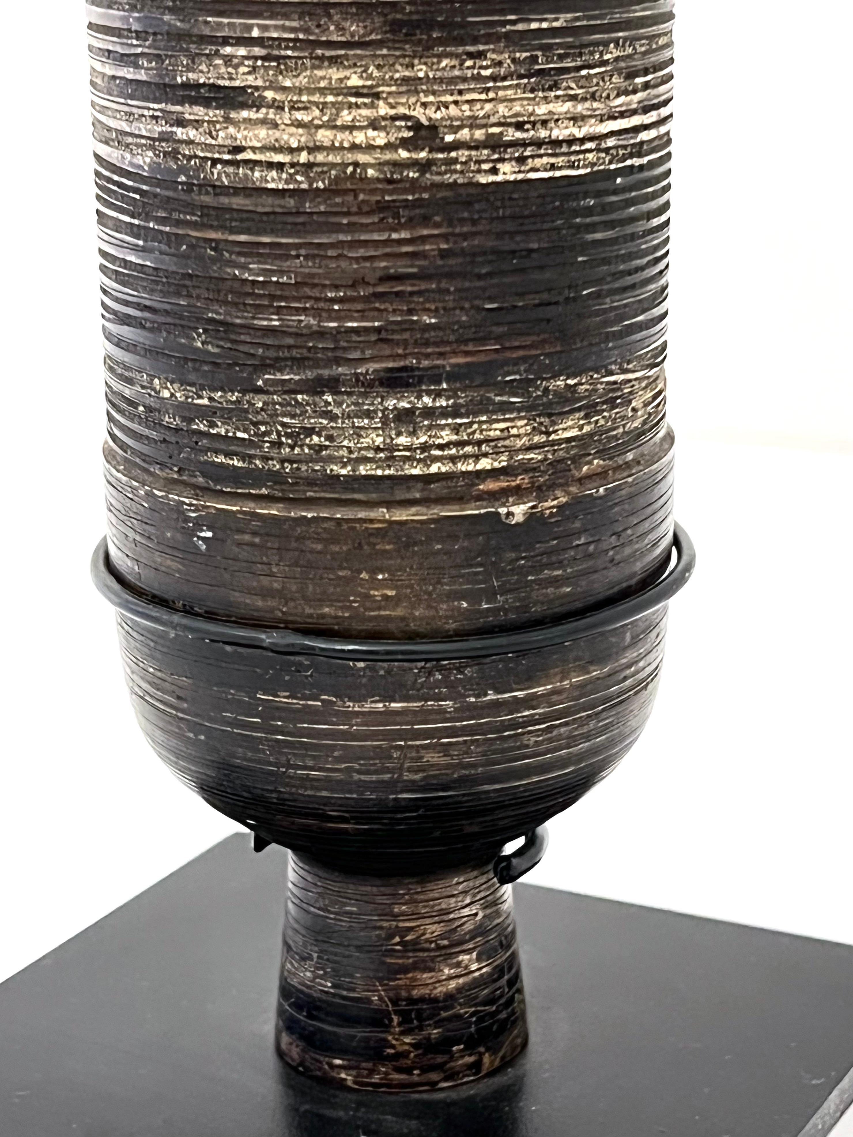 Hand-Spun Bronze Vase by Lorenzo Burchiellaro For Sale 2