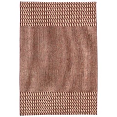 Hand-Spun Nanimarquina Blur Rug in Red by Ronan & Erwan Bouroullec, Small