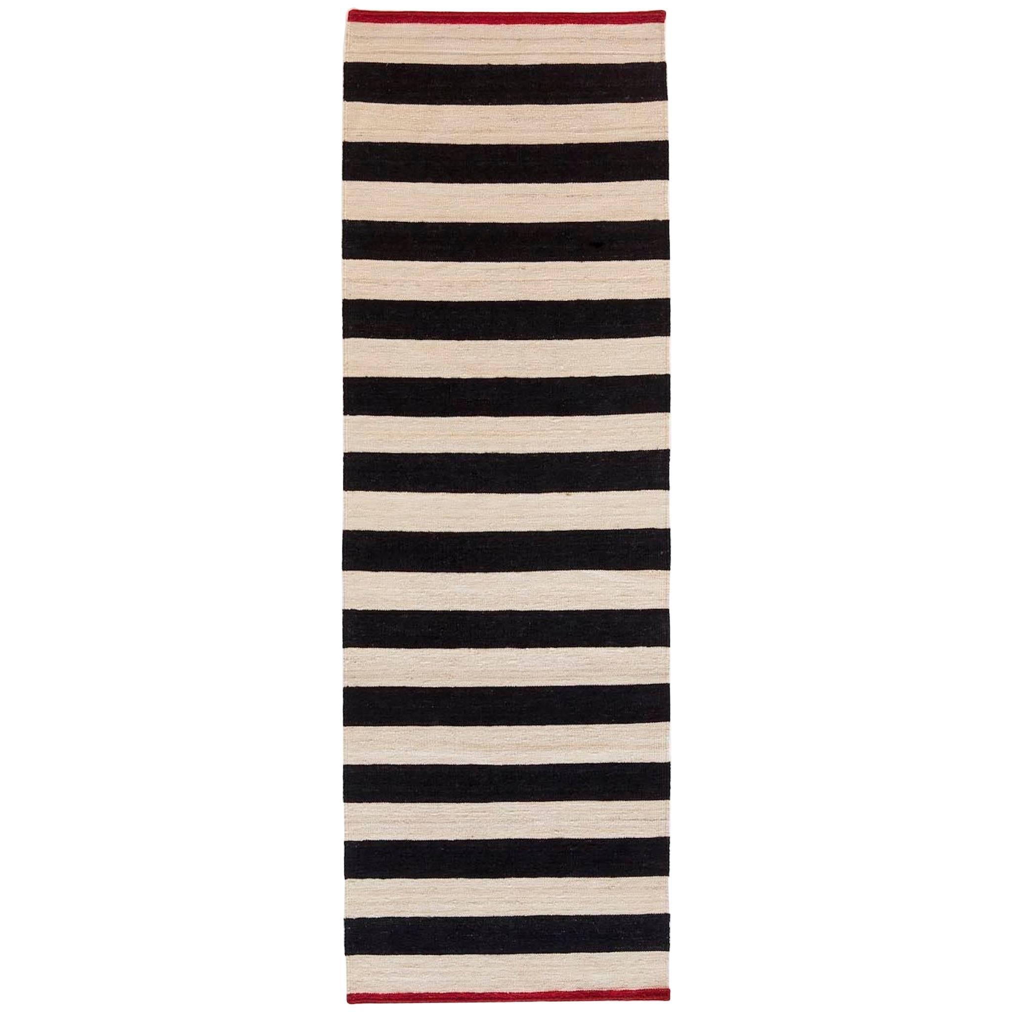 Hand-Spun Nanimarquina Melange Stripes 2 Rug by Sybilla, Runner