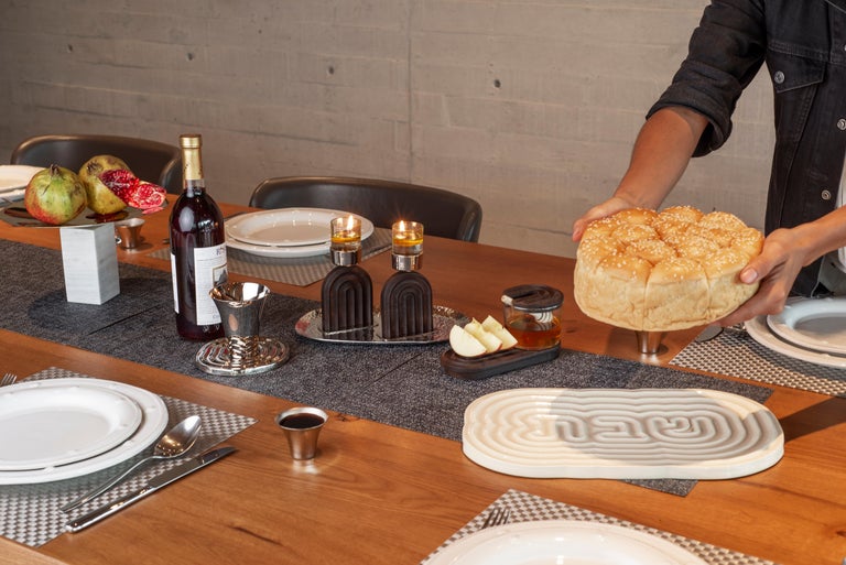 Overflow HandSpun NickelPlated Brass Cup and Saucer For Sale at 1stDibs