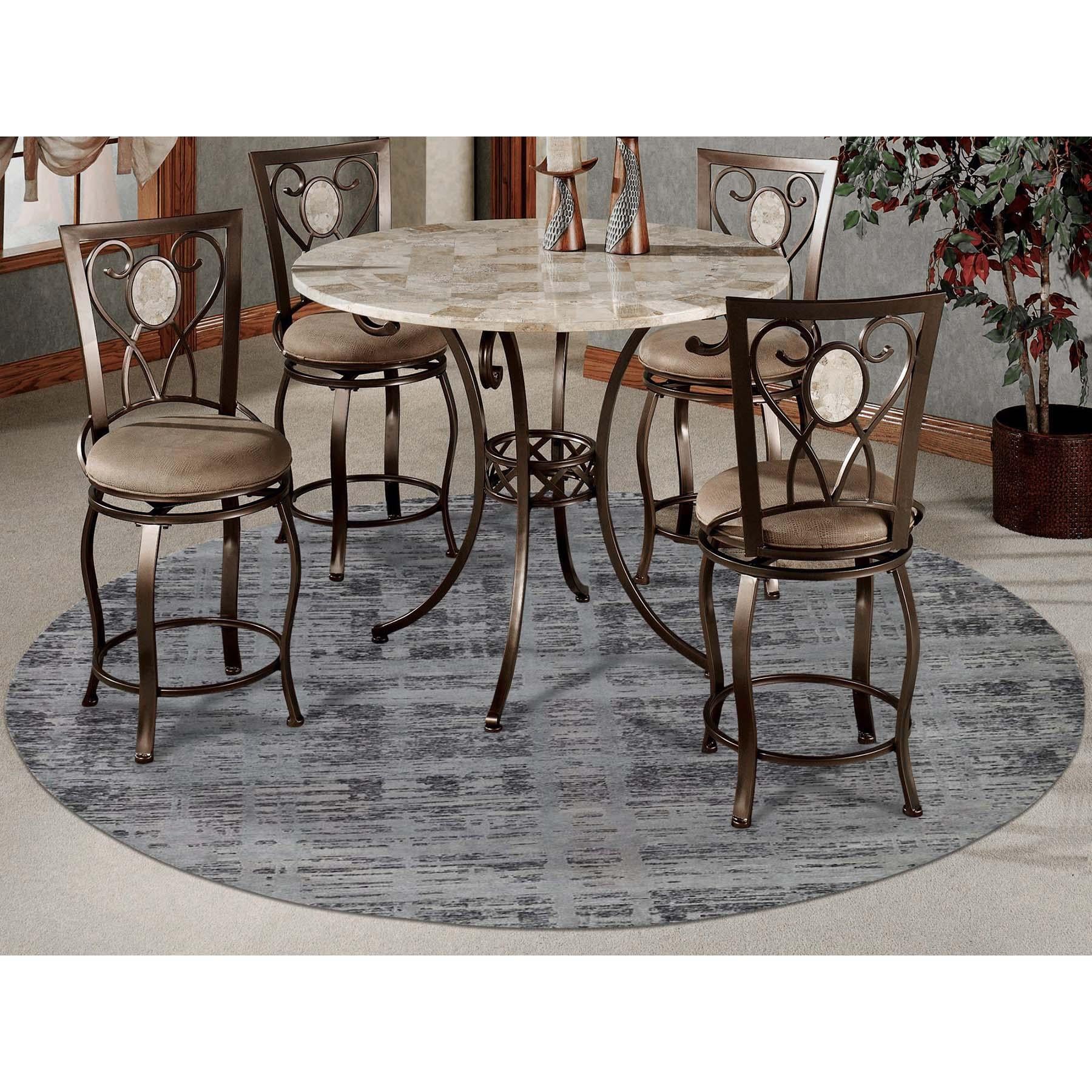 This is a truly genuine one-of-a-kind hand spun undyed natural wool gray modern round hand-knotted rug. It has been knotted for months and months in the centuries-old Persian weaving craftsmanship techniques by expert artisans. Measures: 11'10
