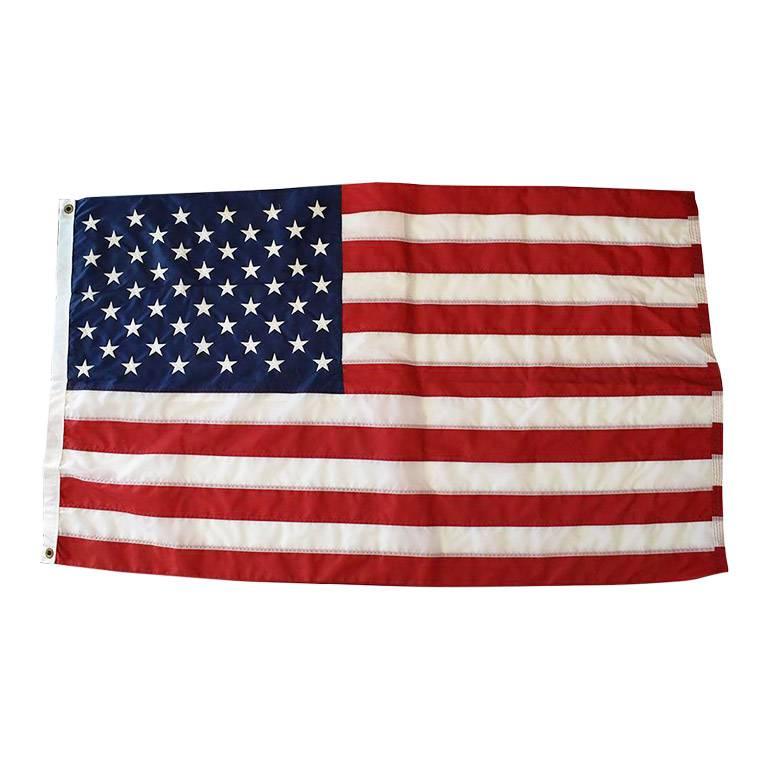 Hand Stitched American Flag at 1stdibs