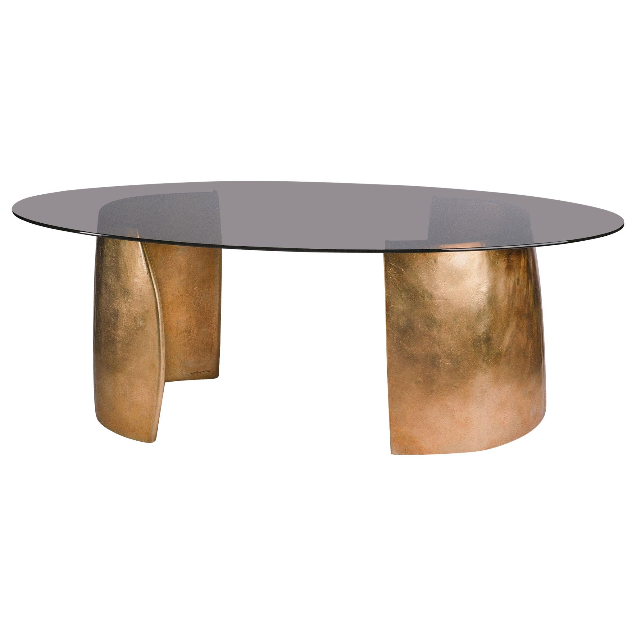 Bronze sale table base