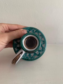 Robert Picault (1919–2000) Chamberstick, Vallauris, France, 1950s