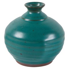 Hand Thrown Ceramic Glazed Bud Vase