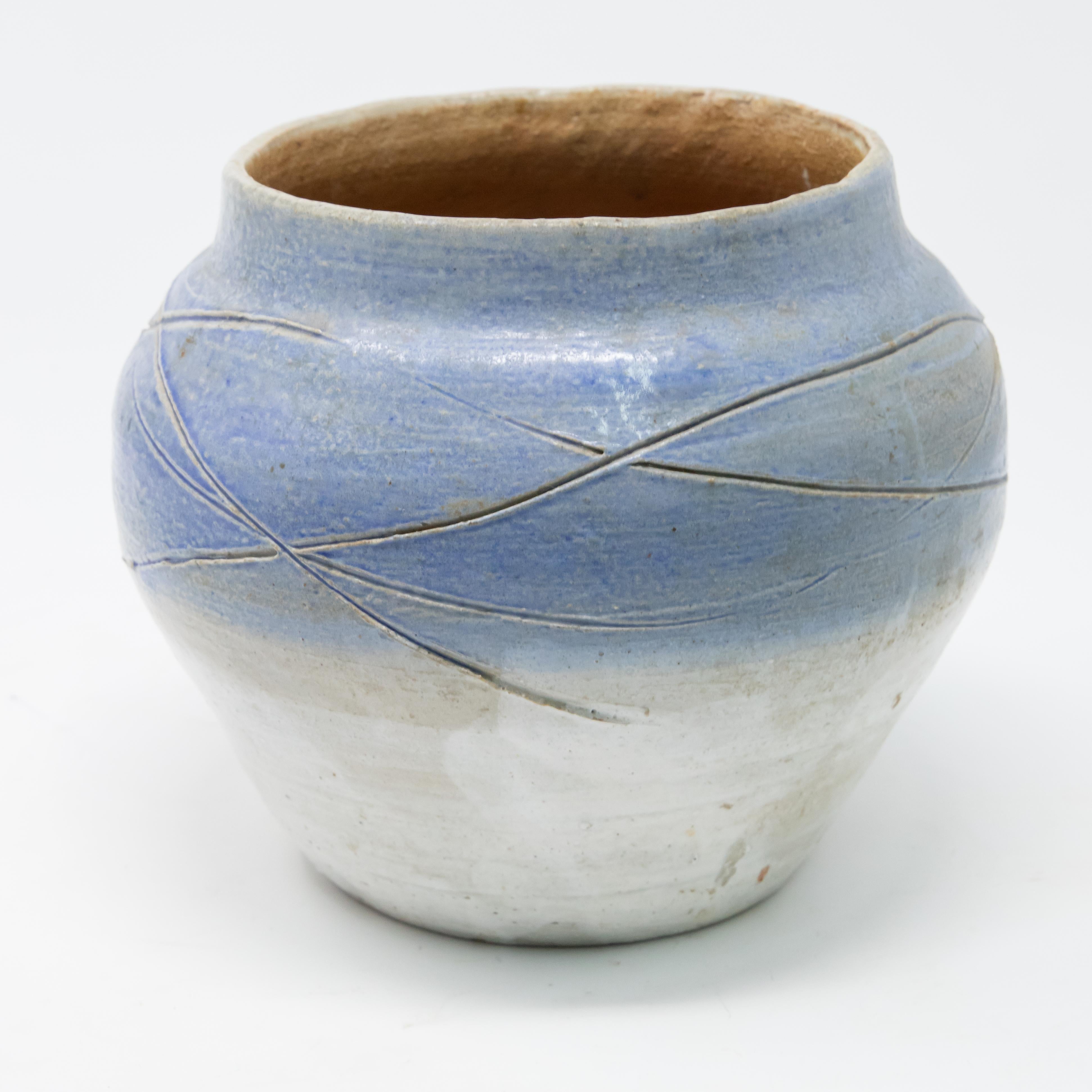Fired Hand-Thrown Clay Planter