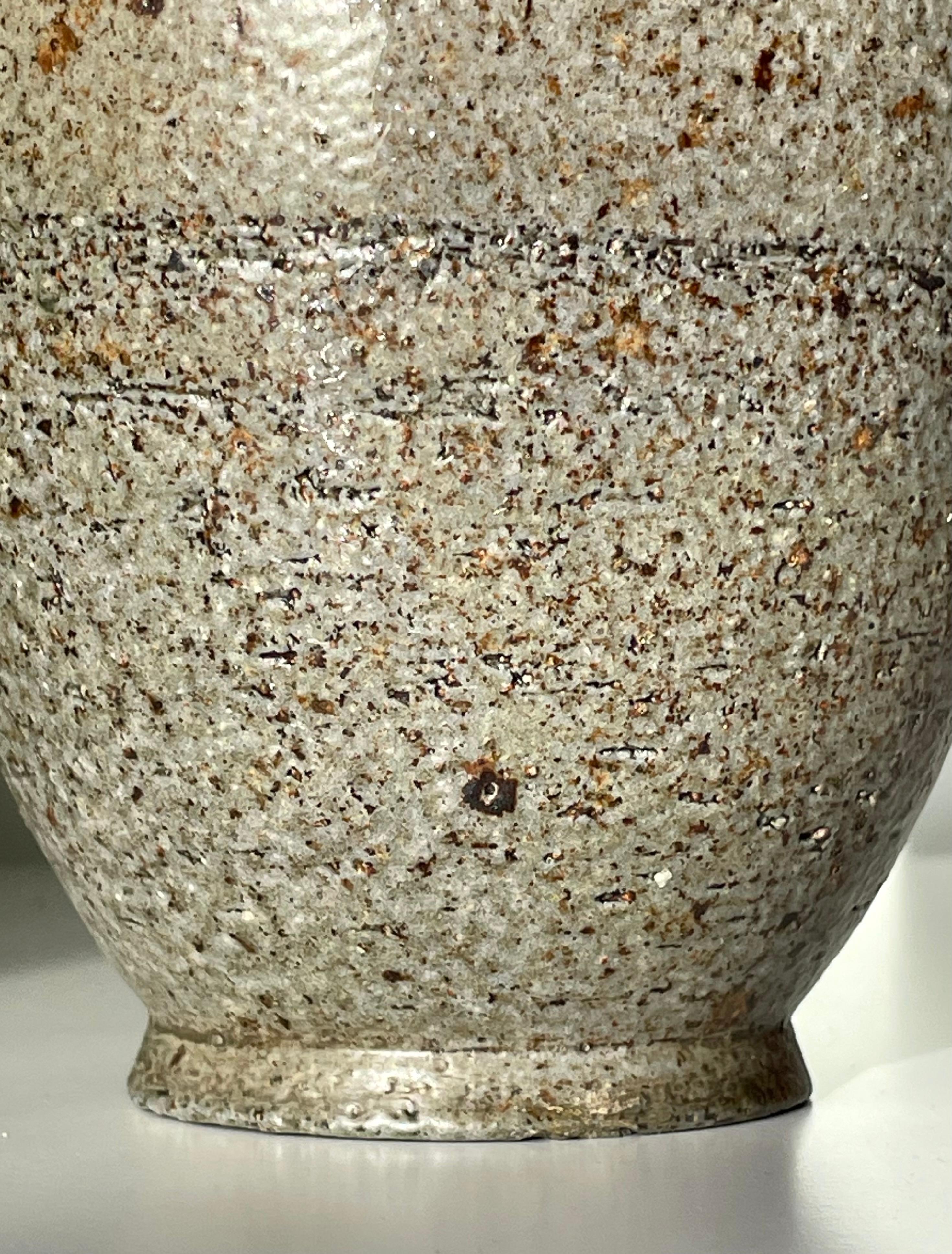 1950s Kähler Danish Modern Hand-Thrown Ceramic Vase, 1950s For Sale 5