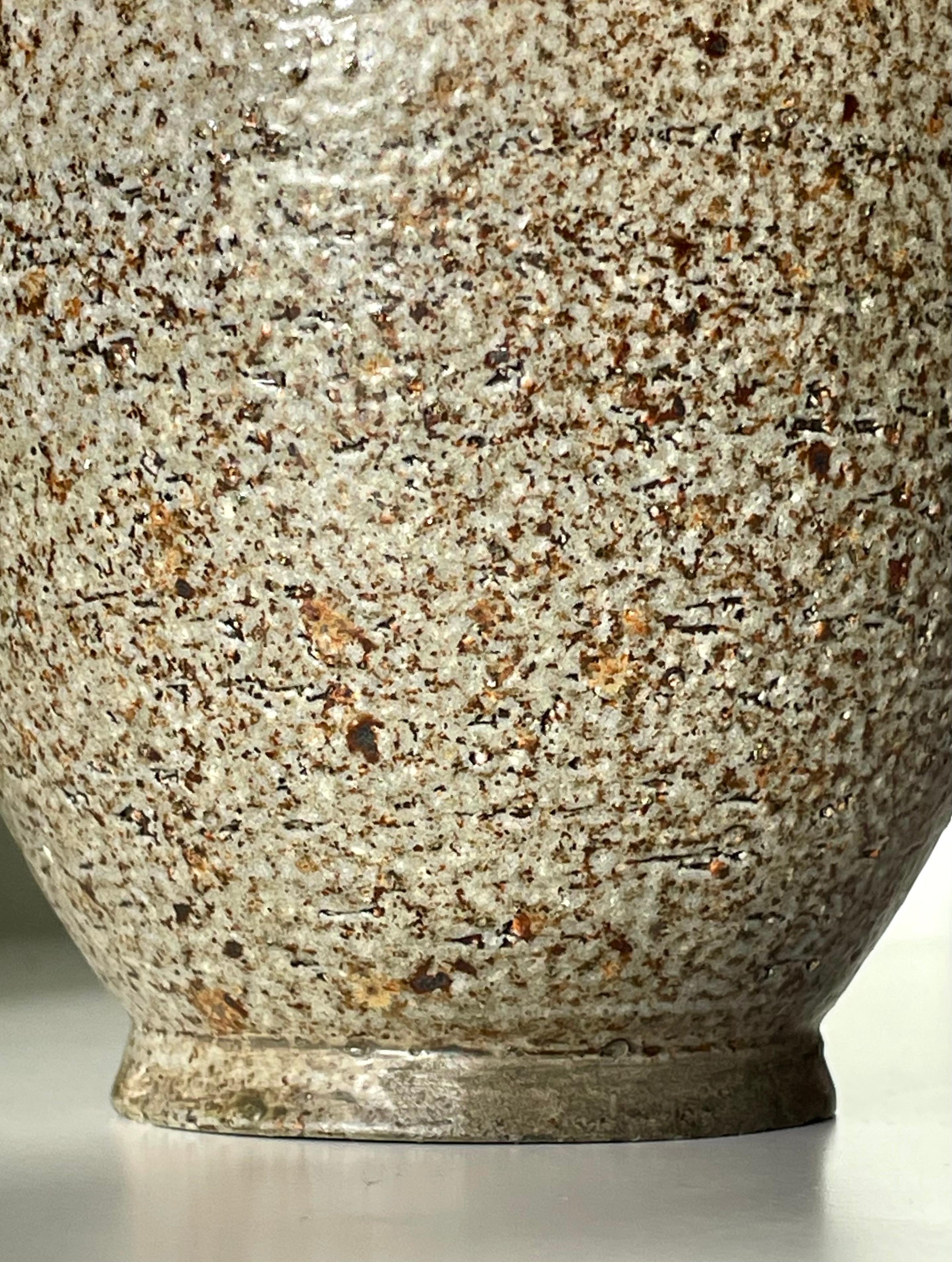 1950s Kähler Danish Modern Hand-Thrown Ceramic Vase, 1950s For Sale 6