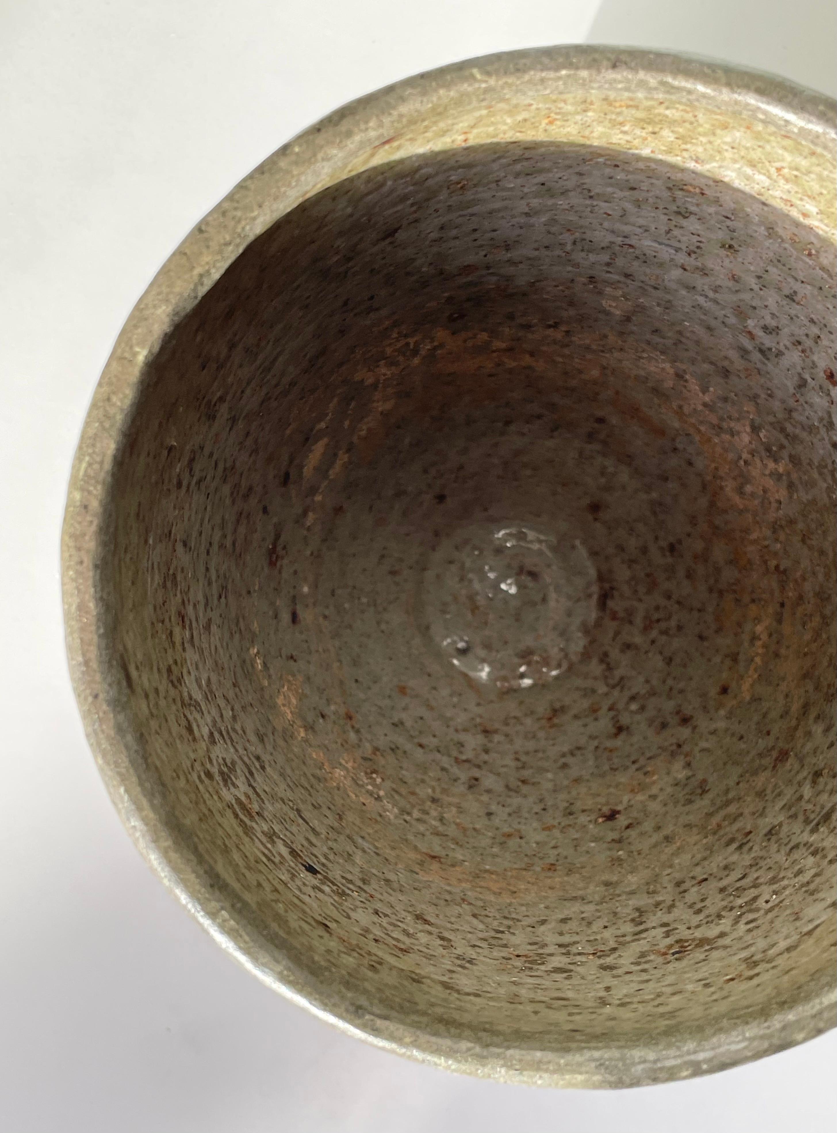 1950s Kähler Danish Speckled Glazed Hand-Thrown Ceramic Vase 9