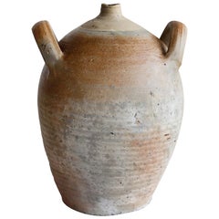 Hand Thrown Oil Pot France, 19th Century