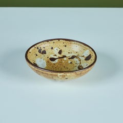 Hand Thrown Speckle Glazed Ceramic Bowl