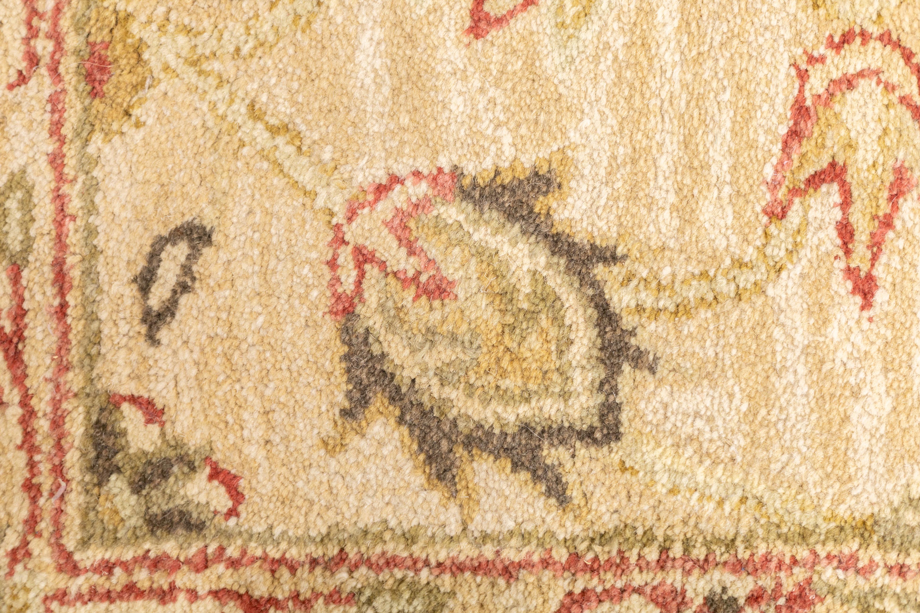 Hand Tuffted Wool Long Rug 2'4'' x 11'11'' In New Condition For Sale In New York, NY