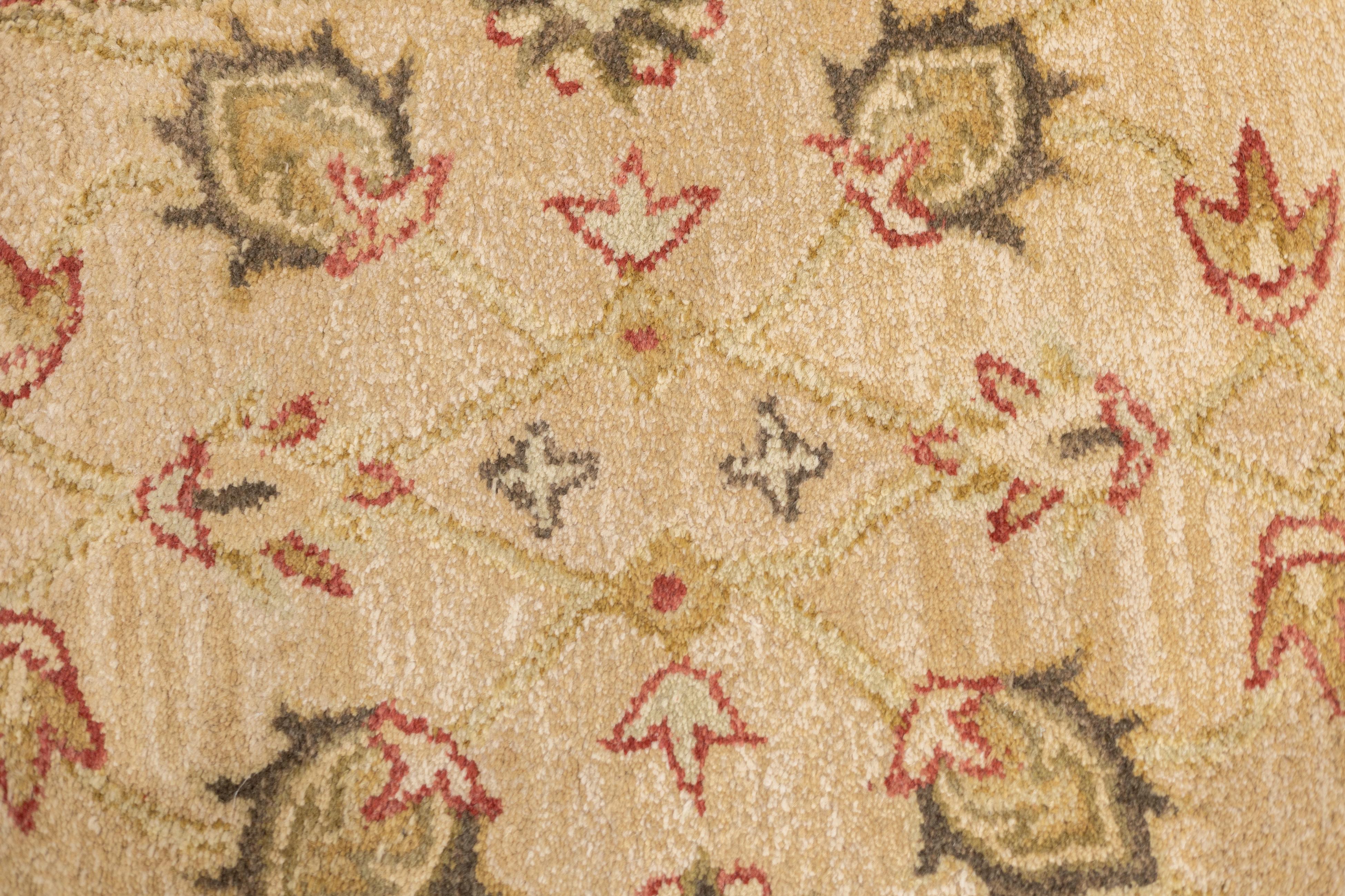 Hand Tuffted Wool Long Rug 2'4'' x 11'11'' For Sale 1