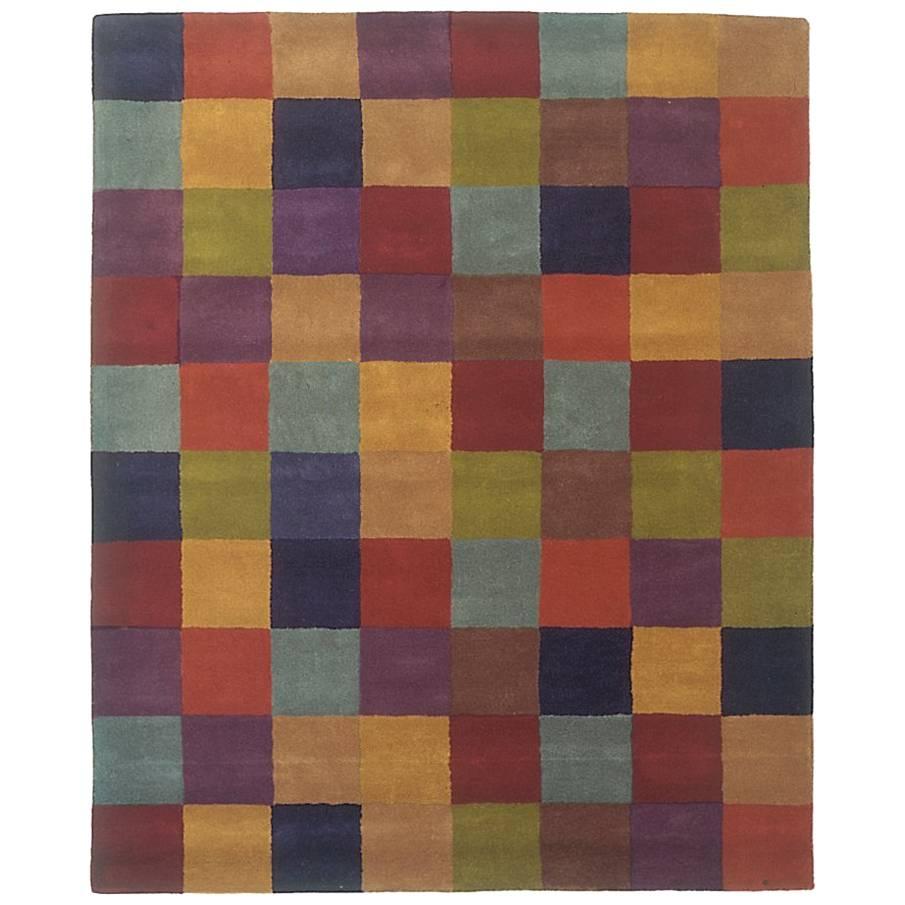 Hand-Tufted Cuadros 1996 Multicolored Rug by Nani Marquina, Large
