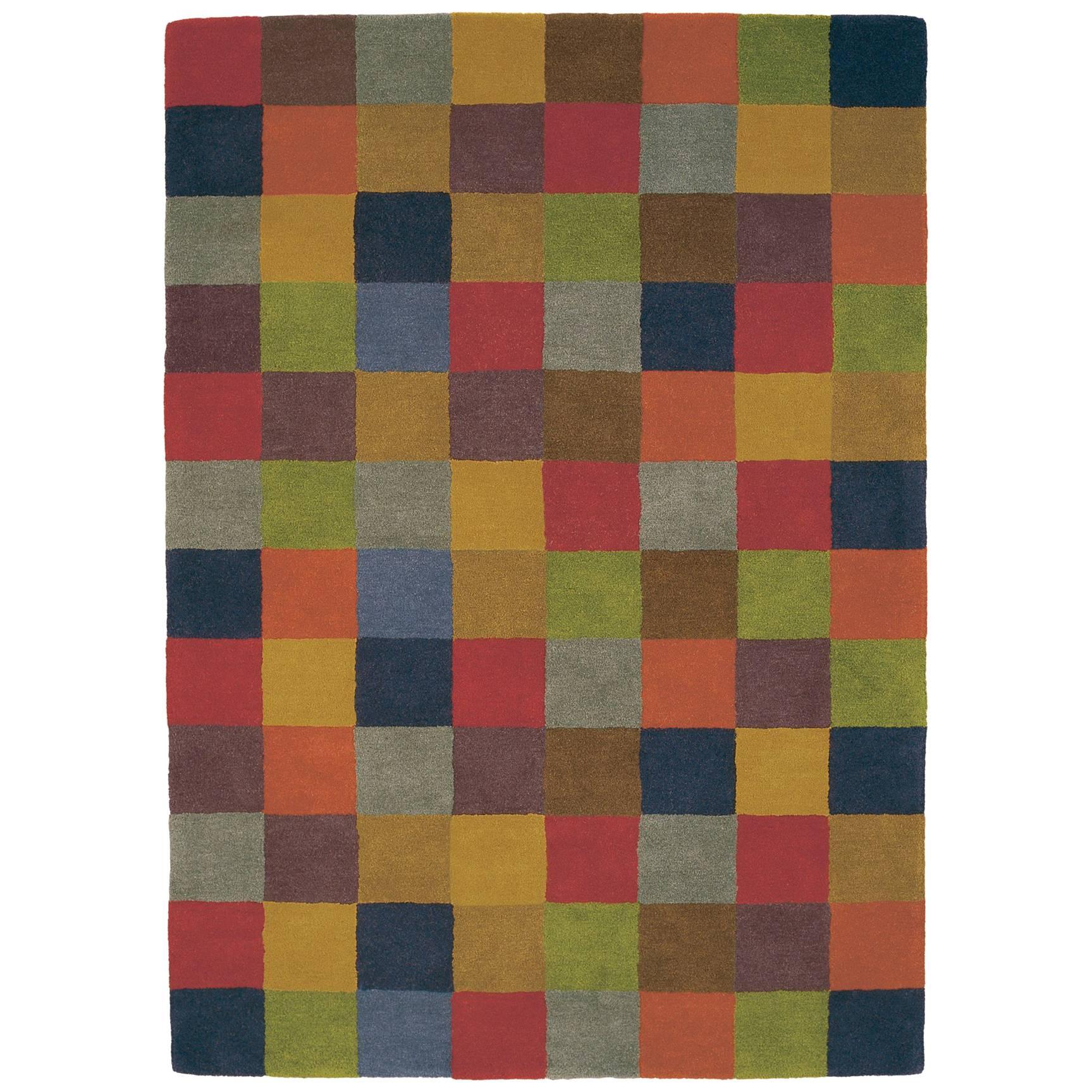 Hand-Tufted Cuadros 1996 Multicolored Rug by Nani Marquina, Standard