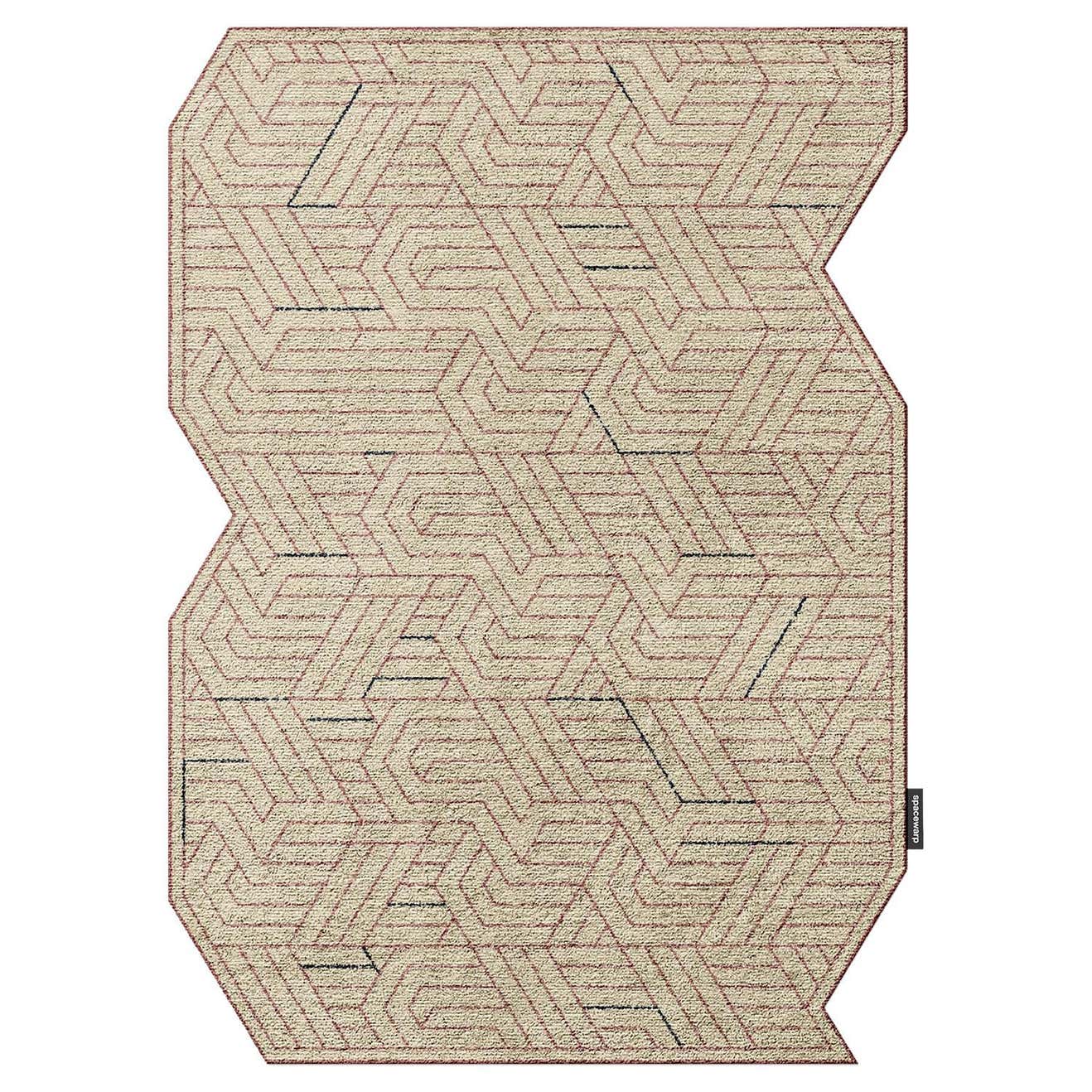 Hand Tufted Hidden Hallways Rug by Spacewarp For Sale at 1stDibs