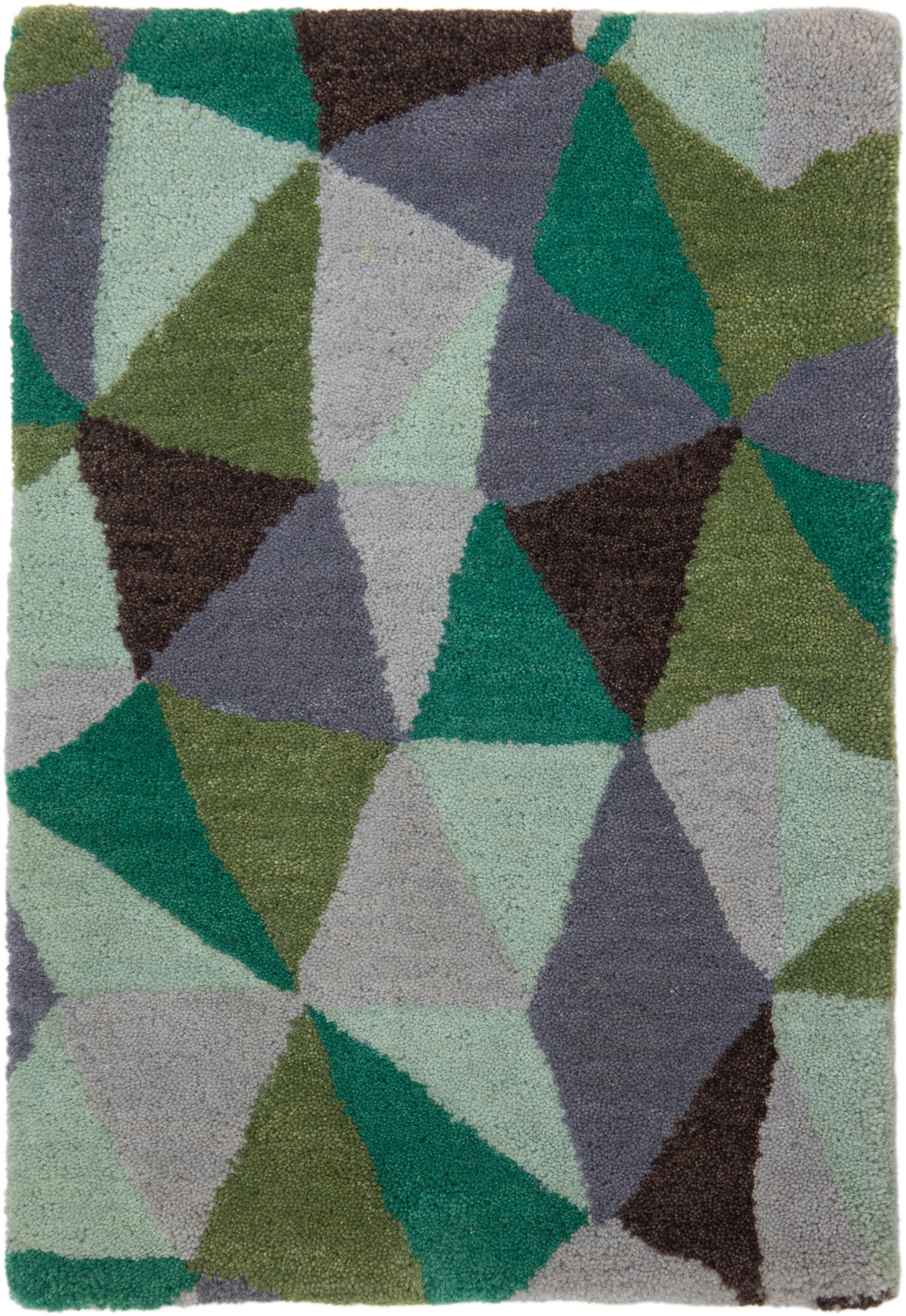 Handgetufteter moderner, maßgefertigter Wollteppich mit Mosaico-Muster von Apadana im Angebot 2