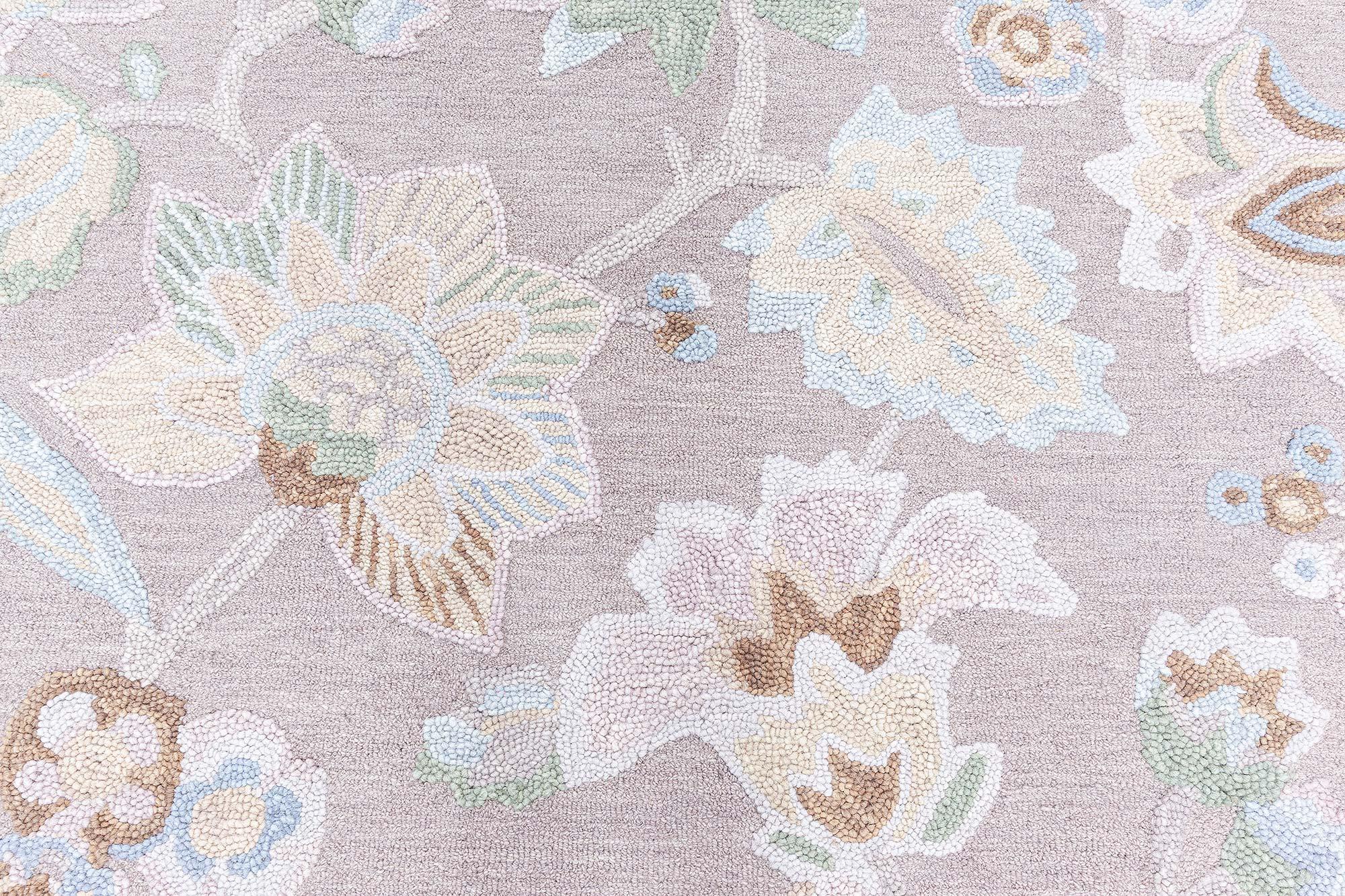 Alfombra de inspiración tradicional moderna tejida a mano por Doris Leslie Blau Indio en venta