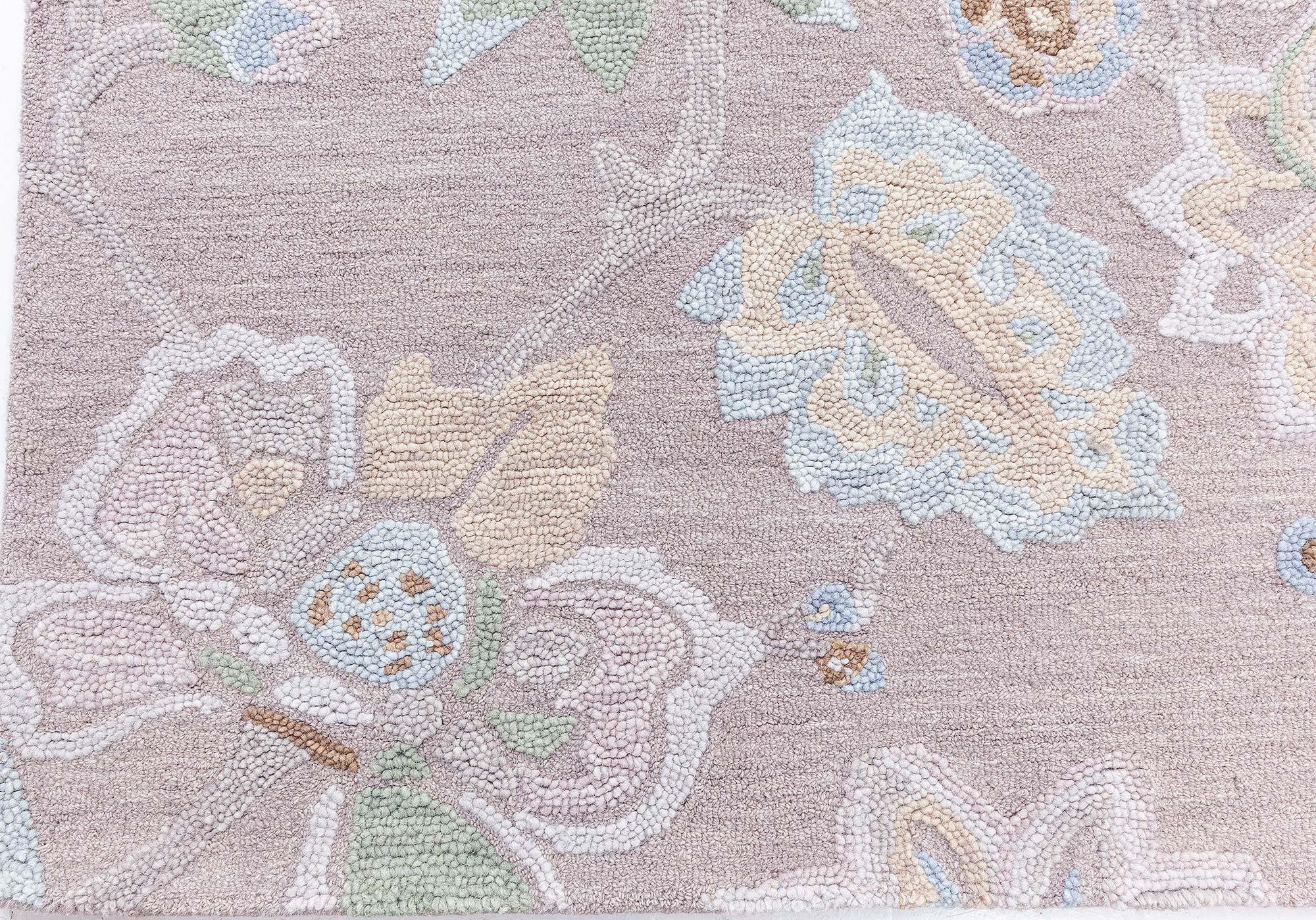 Alfombra de inspiración tradicional moderna tejida a mano por Doris Leslie Blau Otro en venta