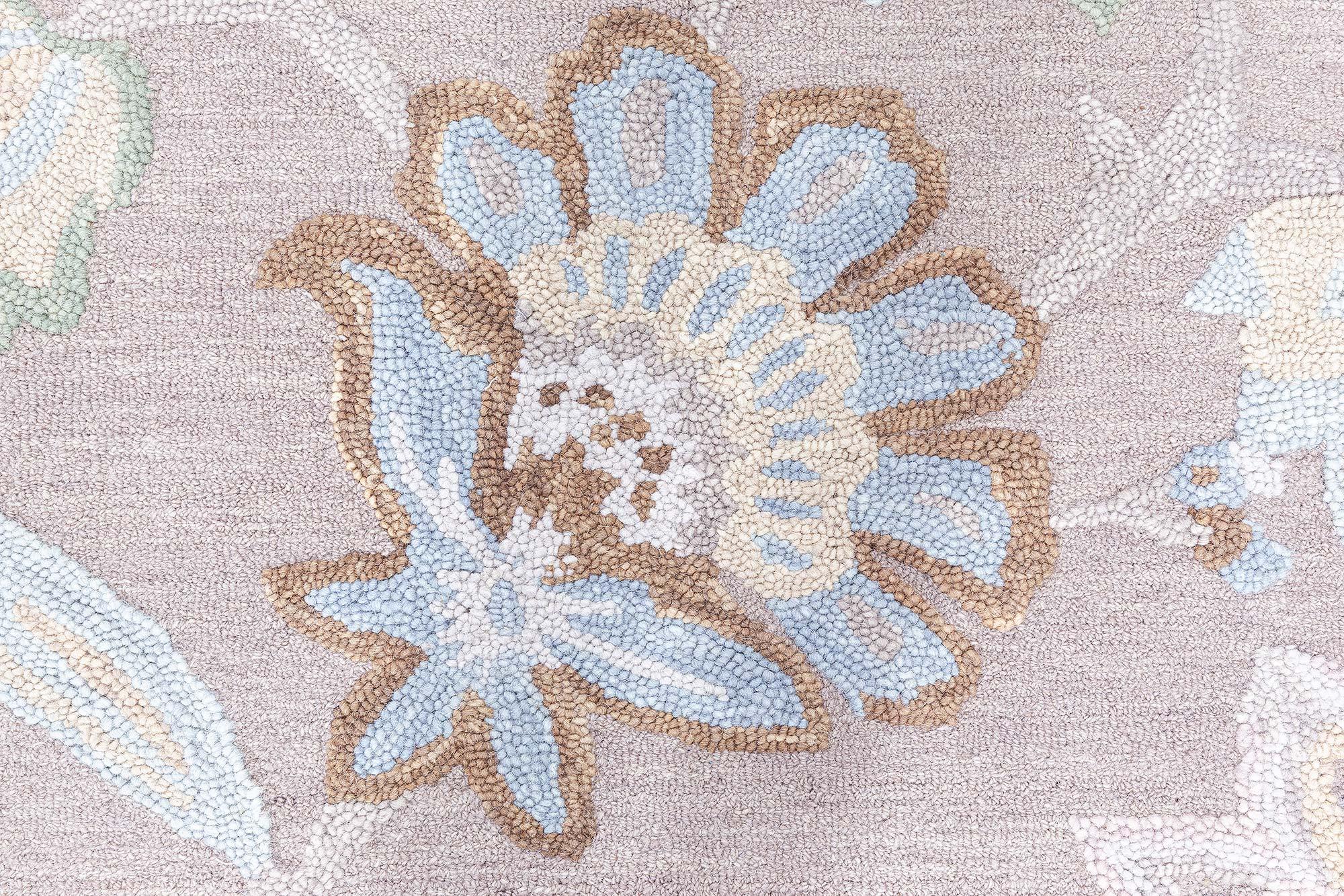 Alfombra de inspiración tradicional moderna tejida a mano por Doris Leslie Blau en Nuevo estado para la venta en New York, NY