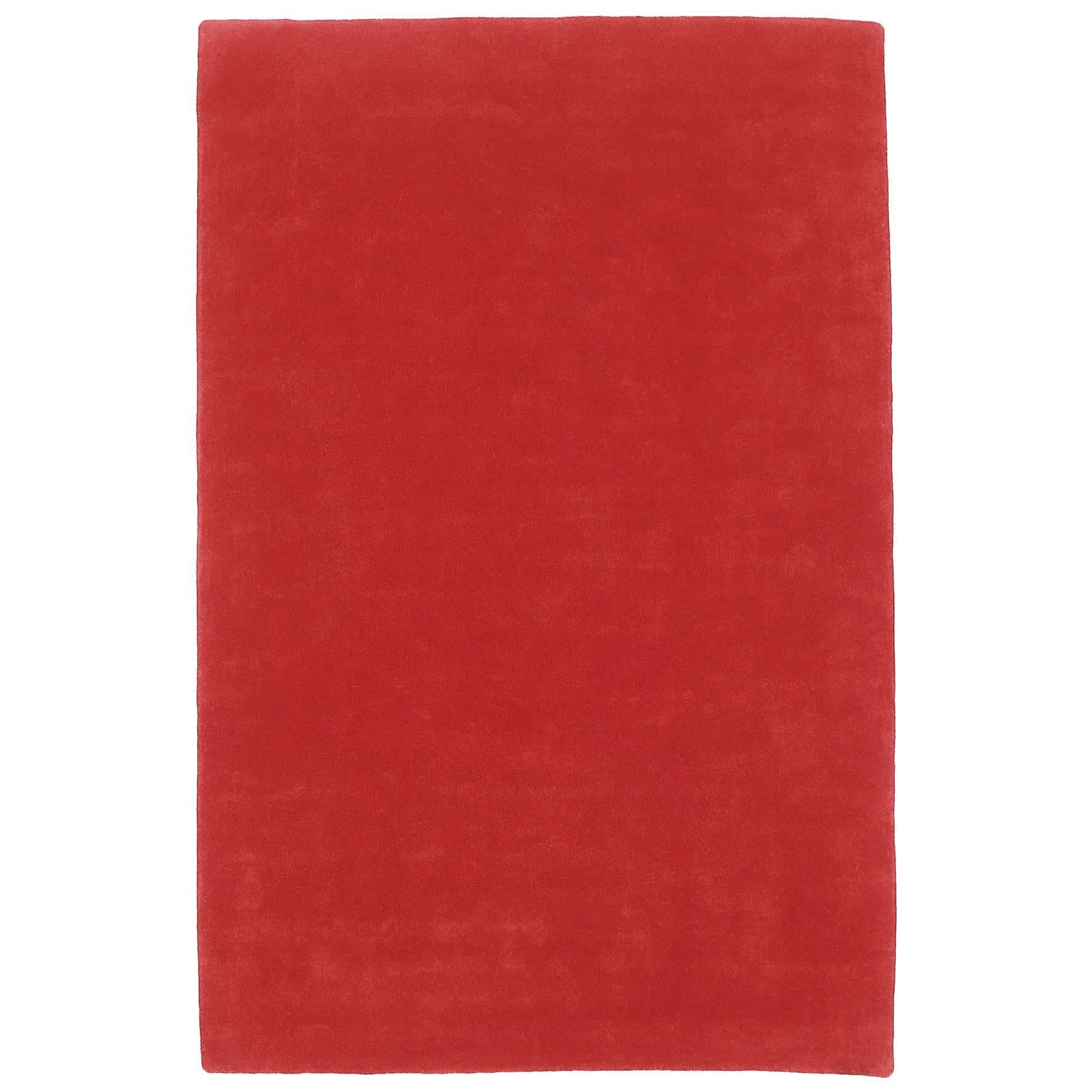 Hand-Tufted Nanimarquina Flying Carpet 1 Rug in Red, Large