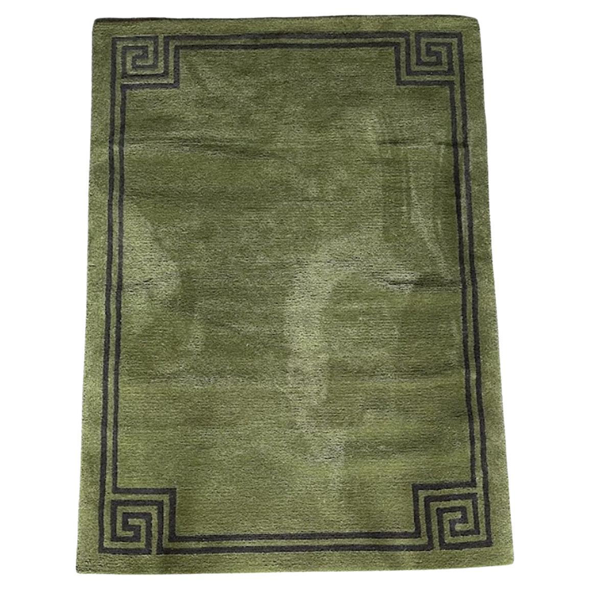 Hand Tufted Rug by Artistica Atoll, Tisca Switzerland 1980s