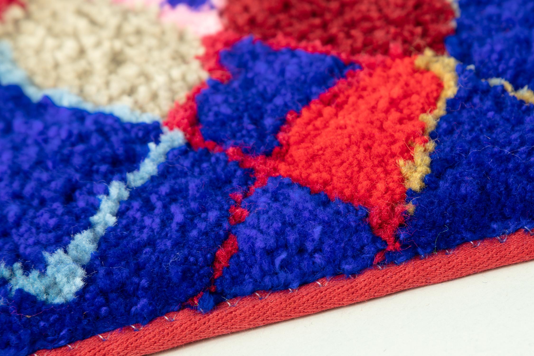American Hand Tufted Shag Rug 01 For Sale