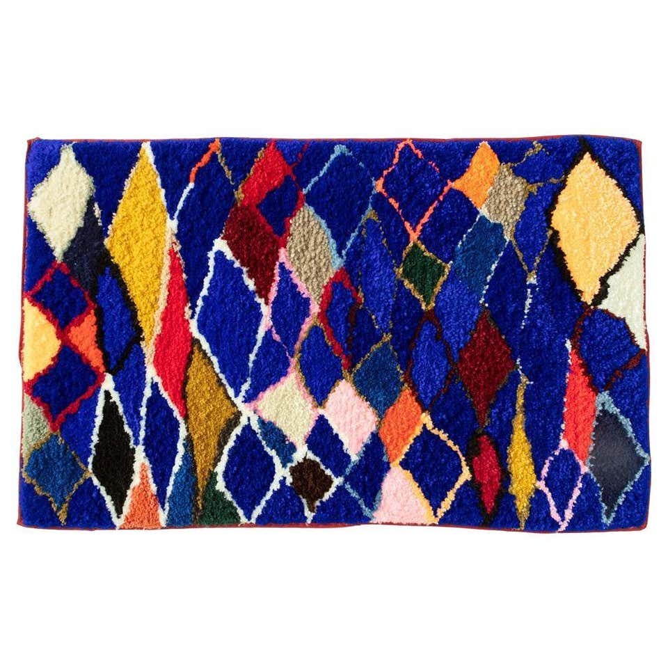 Wavy Rug Desert Hand Tufted Carpet For Sale at 1stDibs | wavy edge rug ...