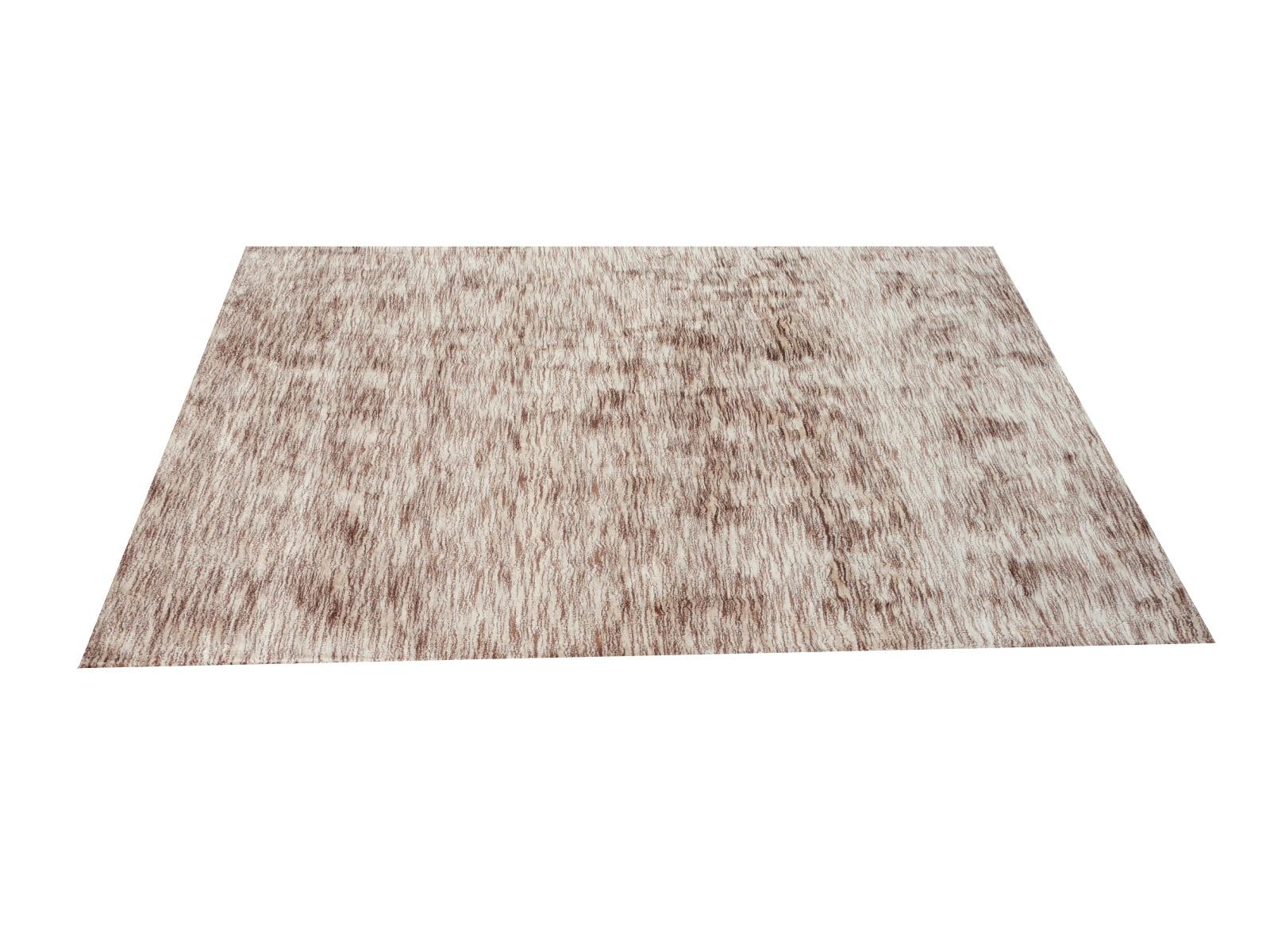 Contemporary Hand Tufted Tiger Rug in Beige, Brown, Cinnamon 6 x 4 ft