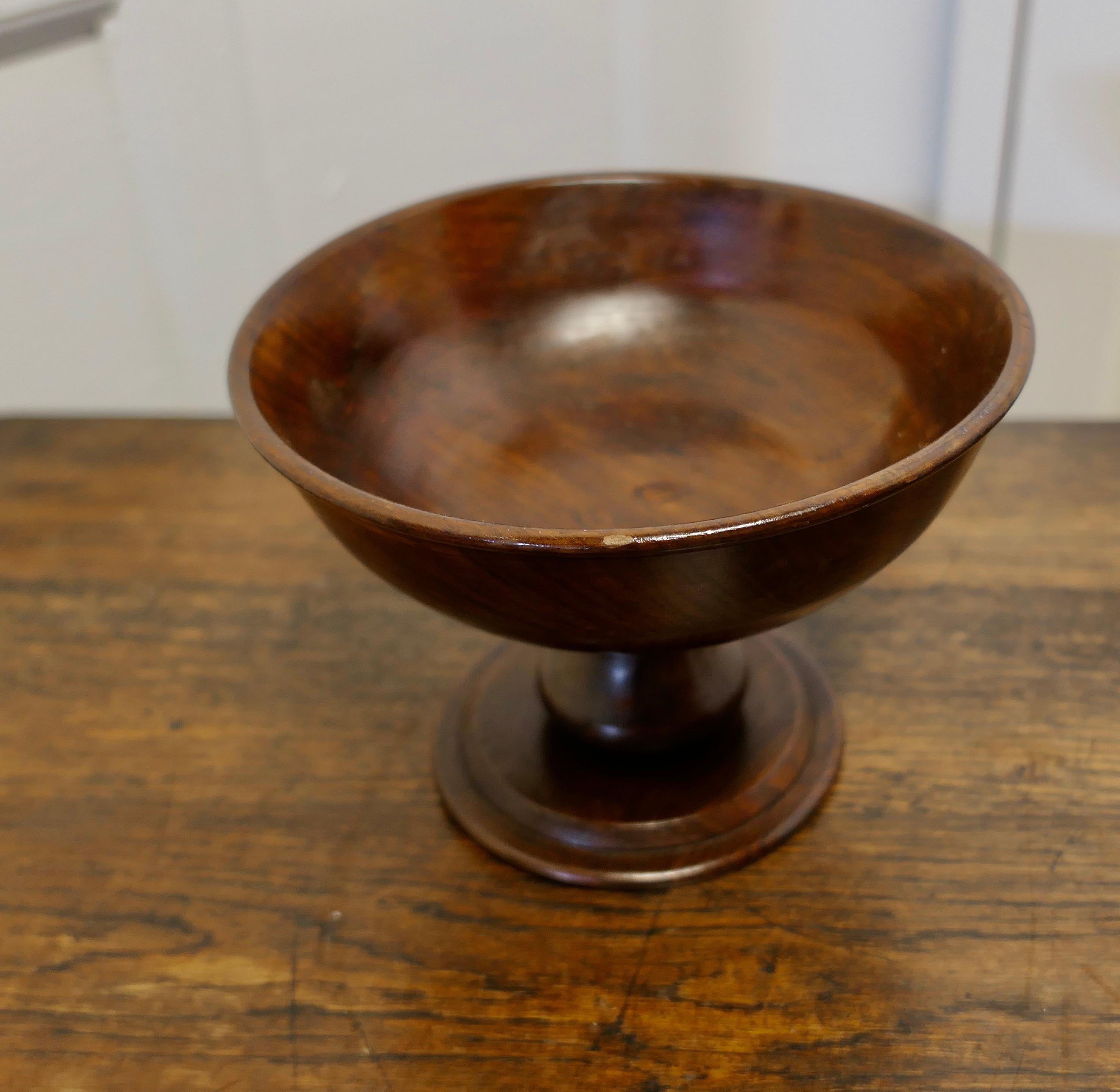 Hand Turned French Yew Wood Fruit Bowl

A superb piece from Garden d’Ulysse, known for their state of the art designs, this hand turned bowl is raised on a centre column 
The bowl is 6” tall and 8” in diameter
CC151
