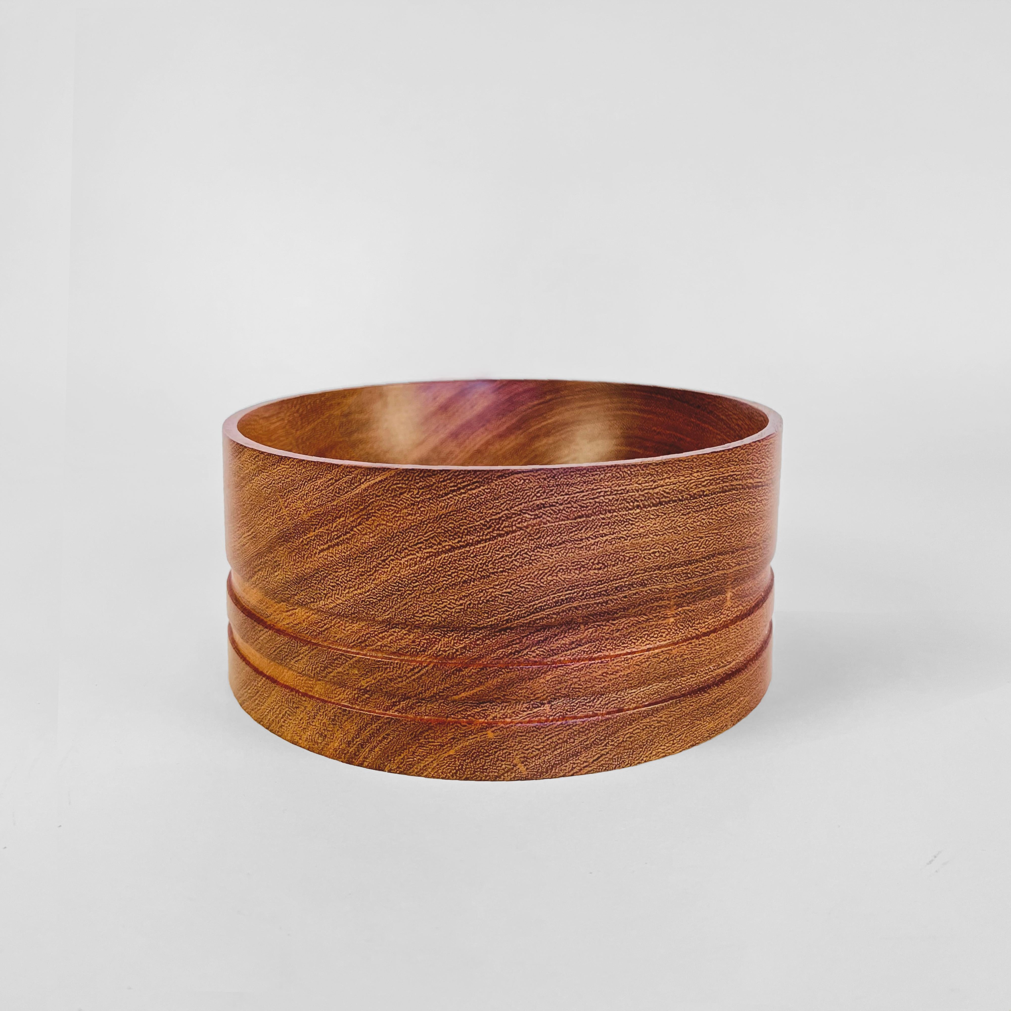 Argentine Hand Turned Wooden Bowl by Alta Pampa, Argentina For Sale