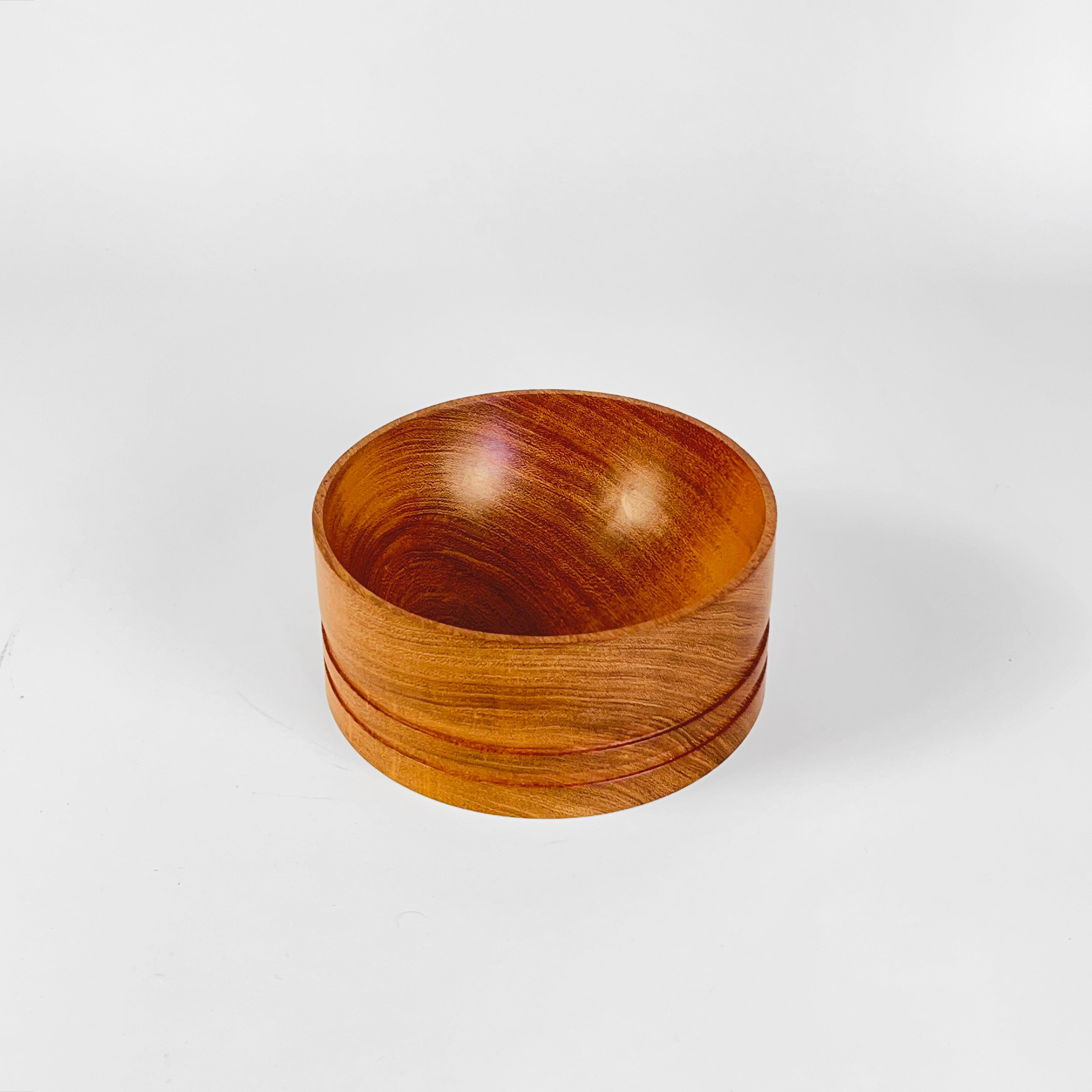 Hand Turned Wooden Bowl by Alta Pampa, Argentina In Good Condition For Sale In Philadelphia, PA
