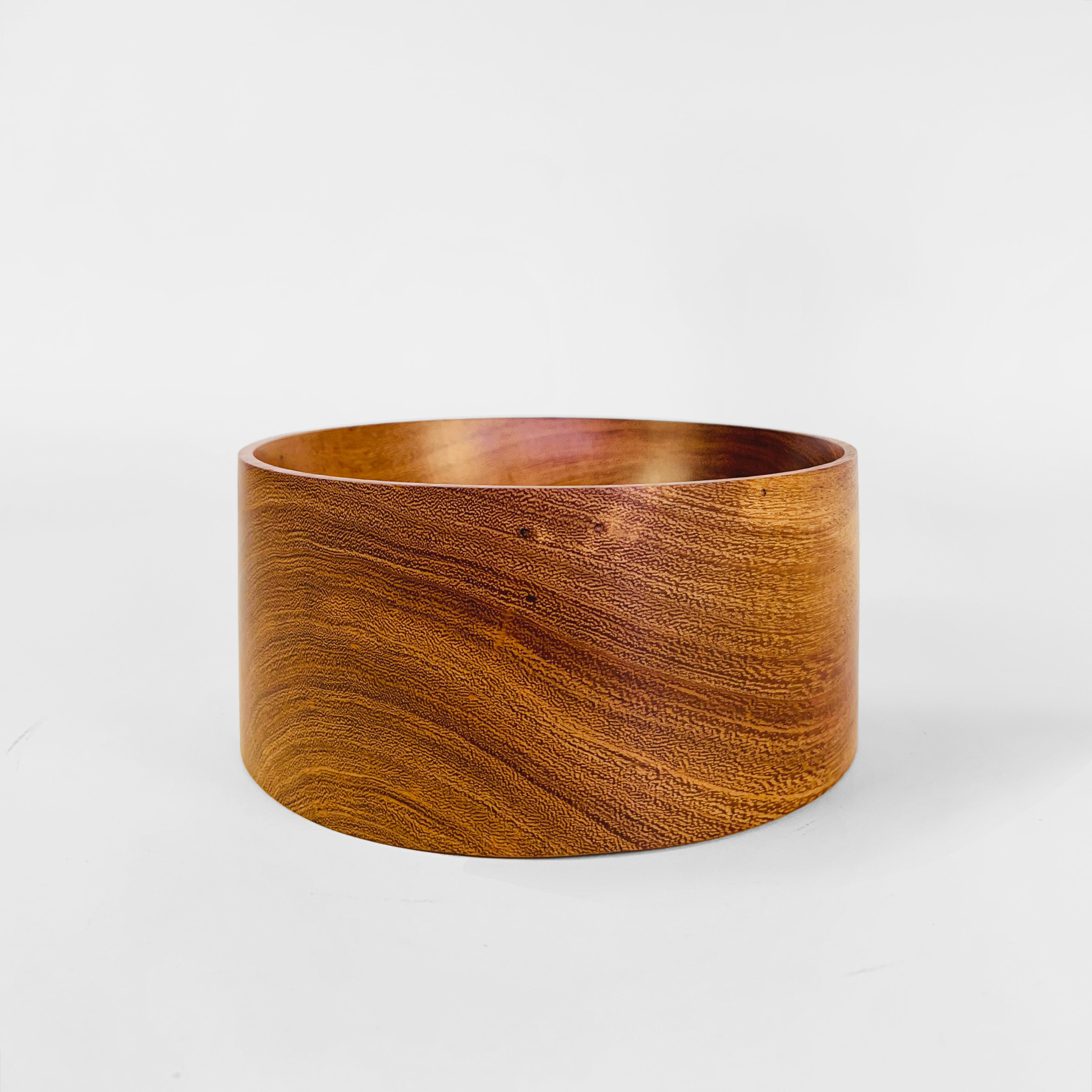 Argentine Hand Turned Wooden Bowl by Alta Pampa, Argentina For Sale