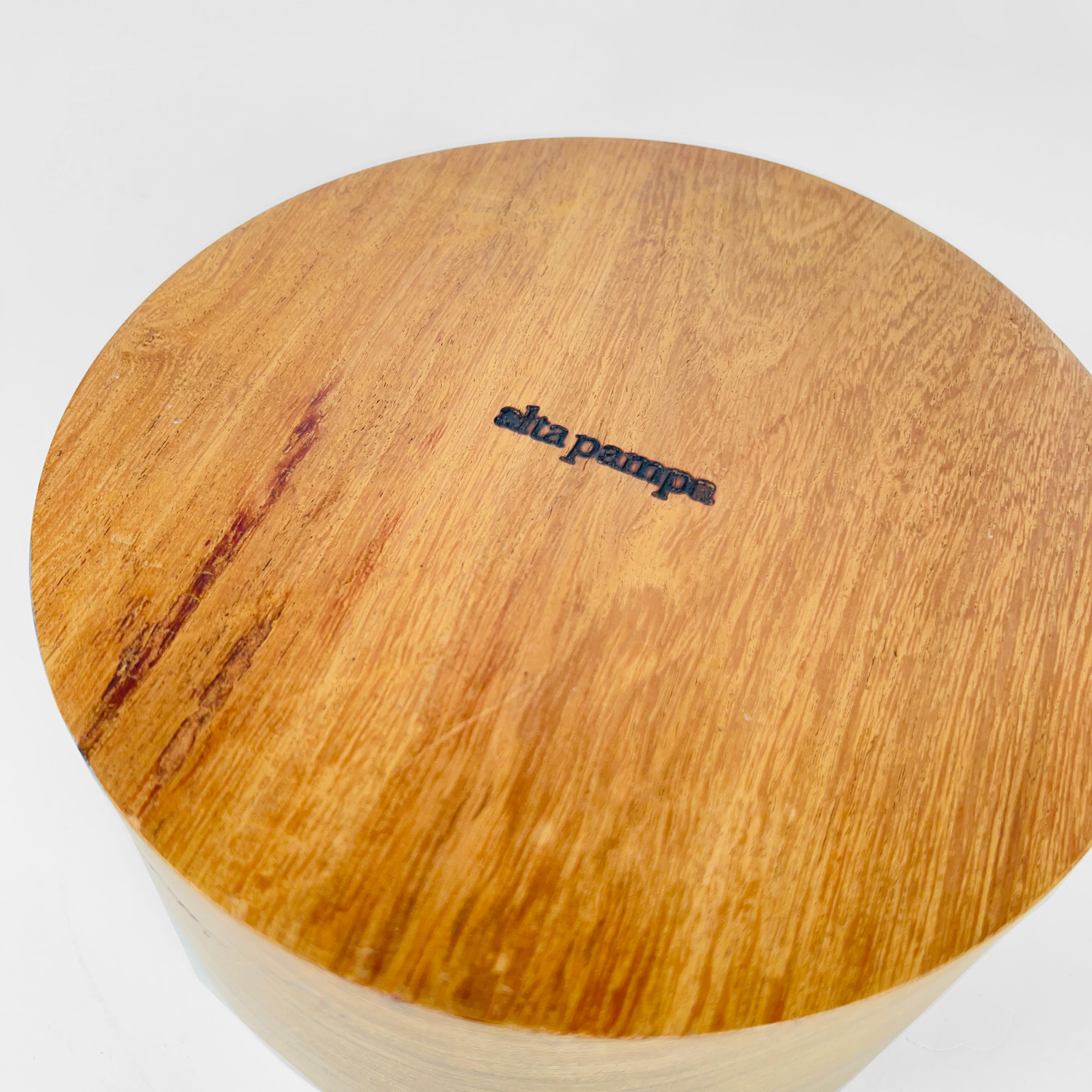Contemporary Hand Turned Wooden Bowl by Alta Pampa, Argentina For Sale