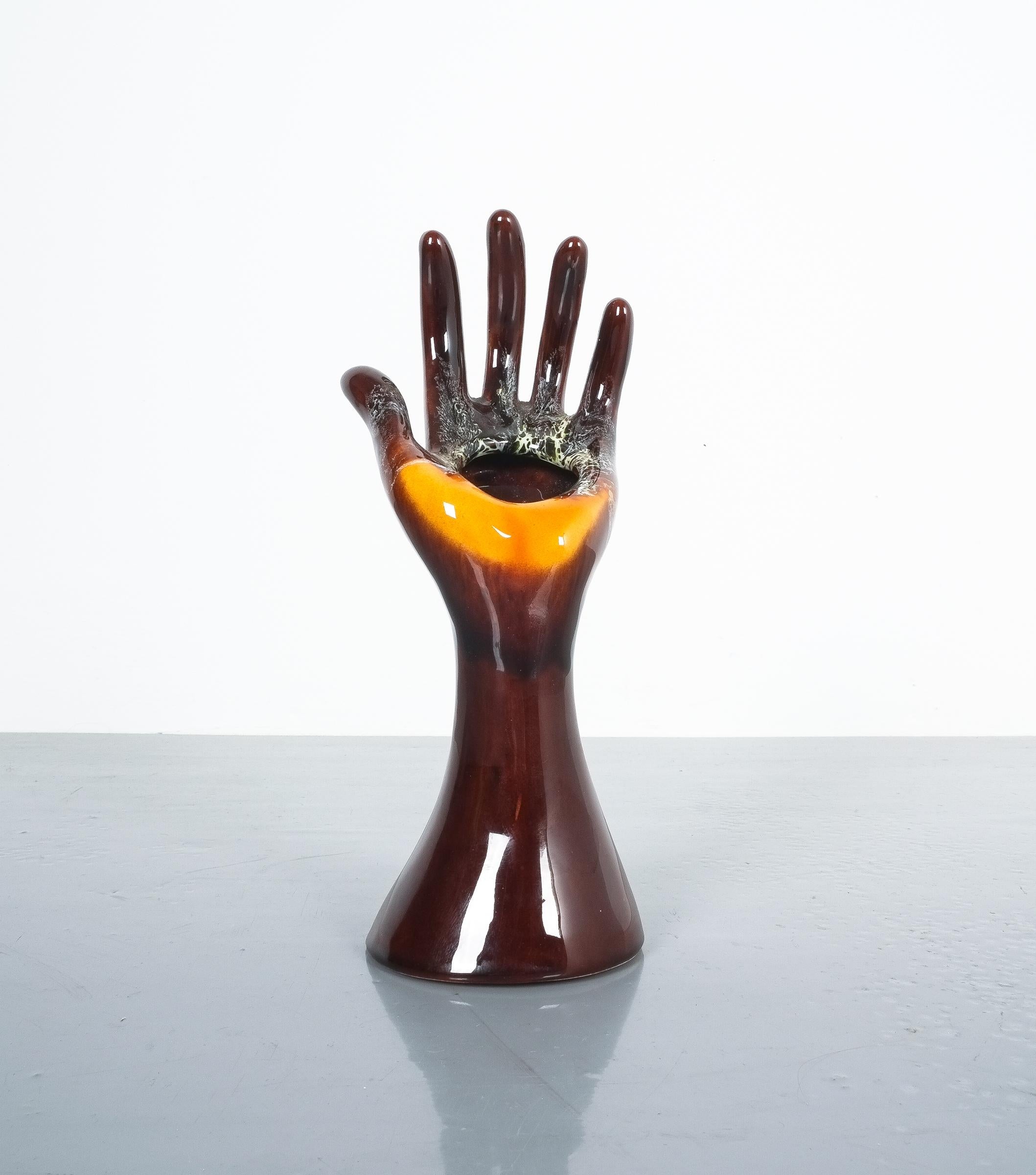 Vase à main Céramique de Vallauris:: vers 1960 en vente 2