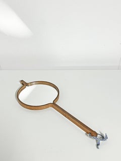 Hand/Wall Mirror in Teak by Bech & Starup Denmark -1960s