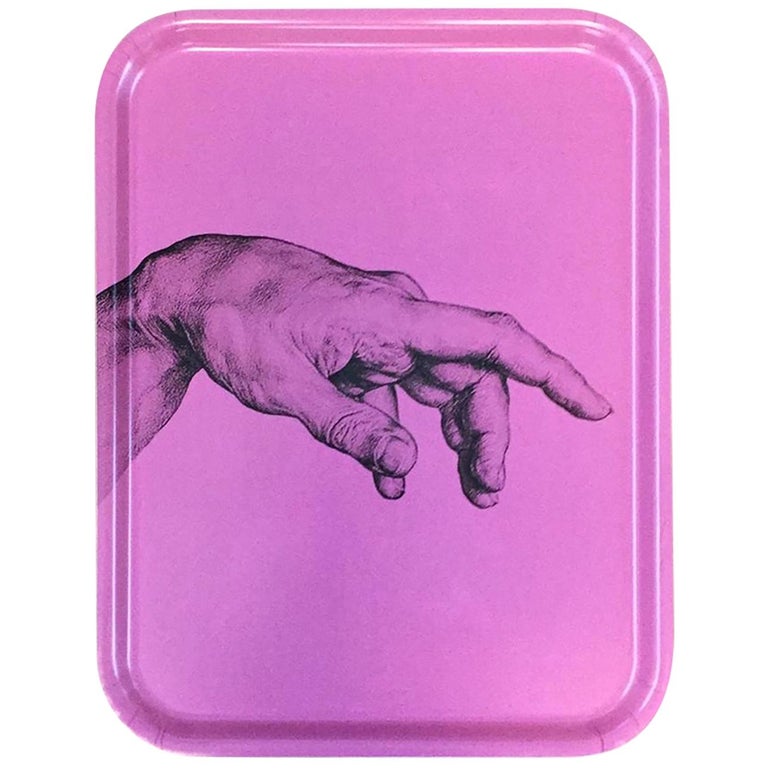 Hand Wood Big Serving Tray For Sale at 1stDibs