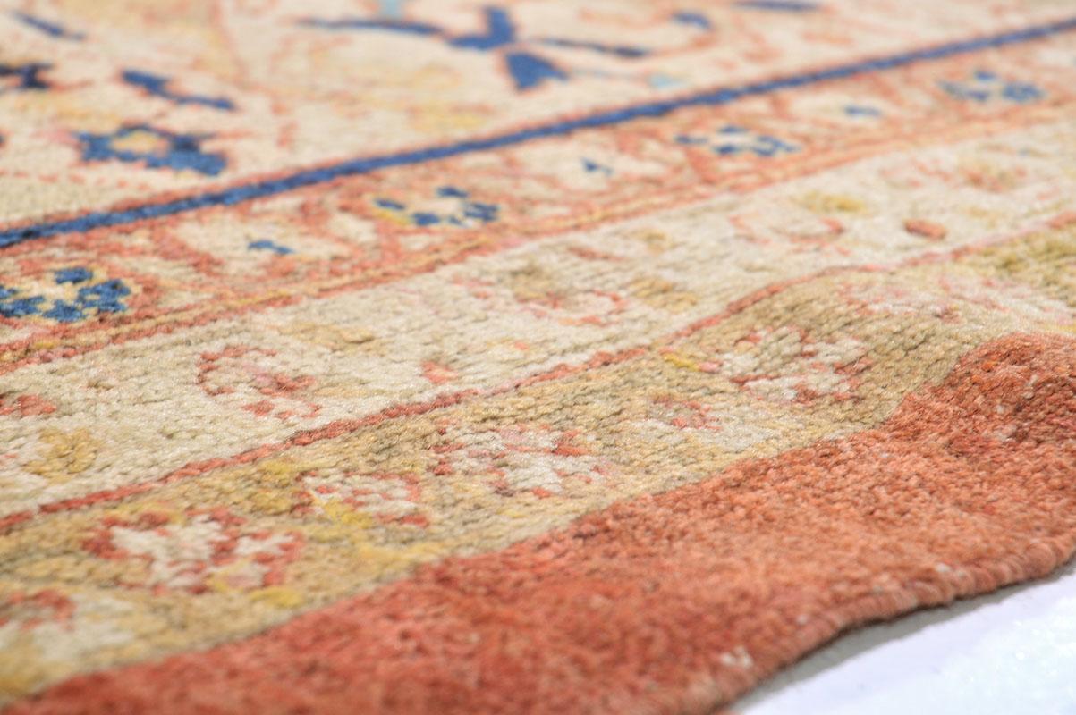 Handwoven 19th Century Antique Persian Sultanabad Rug For Sale 1