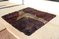 Hand Woven Abstract Carpet Designed by Timo Sarpaneva