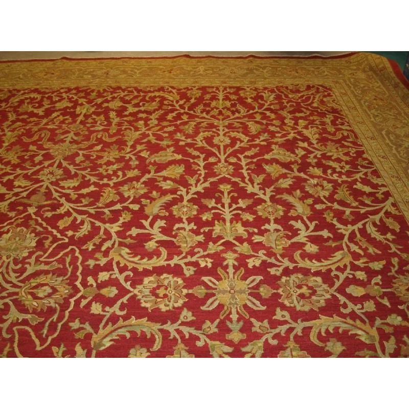 Hand Woven Afghan Soumak Carpet with a Traditional All Over Design In Good Condition For Sale In Moreton-In-Marsh, GB