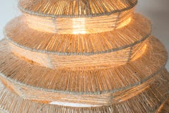Handwoven Agave Fiber Tom Light Screen - Mexico City - León León Design
