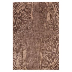 Hand Woven Alexander McQueen, "Feathers", Silk Large Area Rug