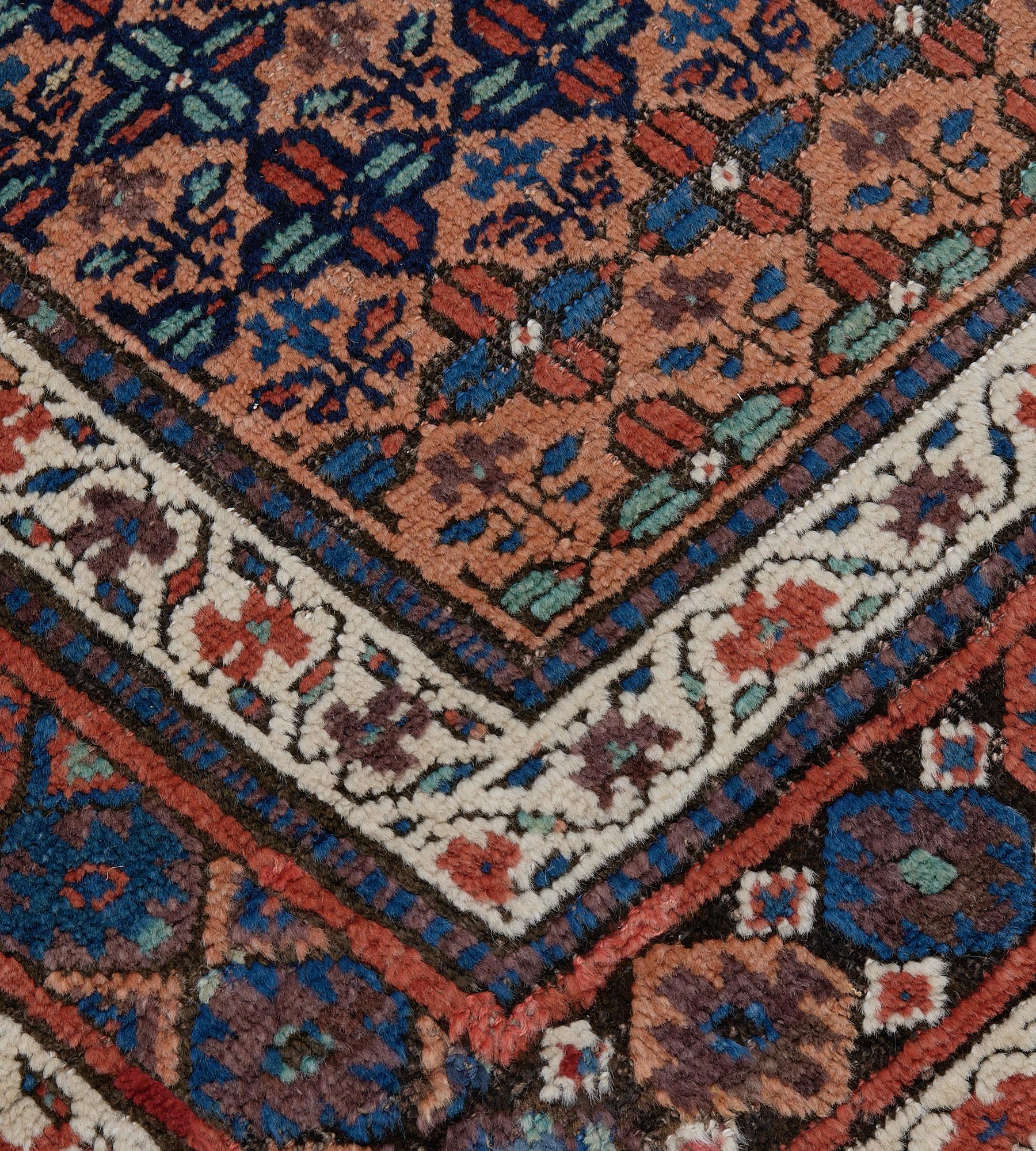 Hand-Woven Antique Persian Kurdish Runner In Good Condition For Sale In West Hollywood, CA