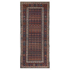 Hand-Woven Antique Persian Kurdish Runner