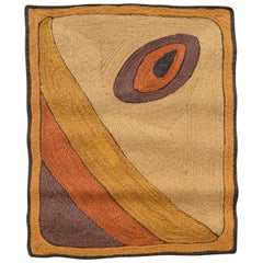Handgewebter Wandteppich aus Maguey-Fasern